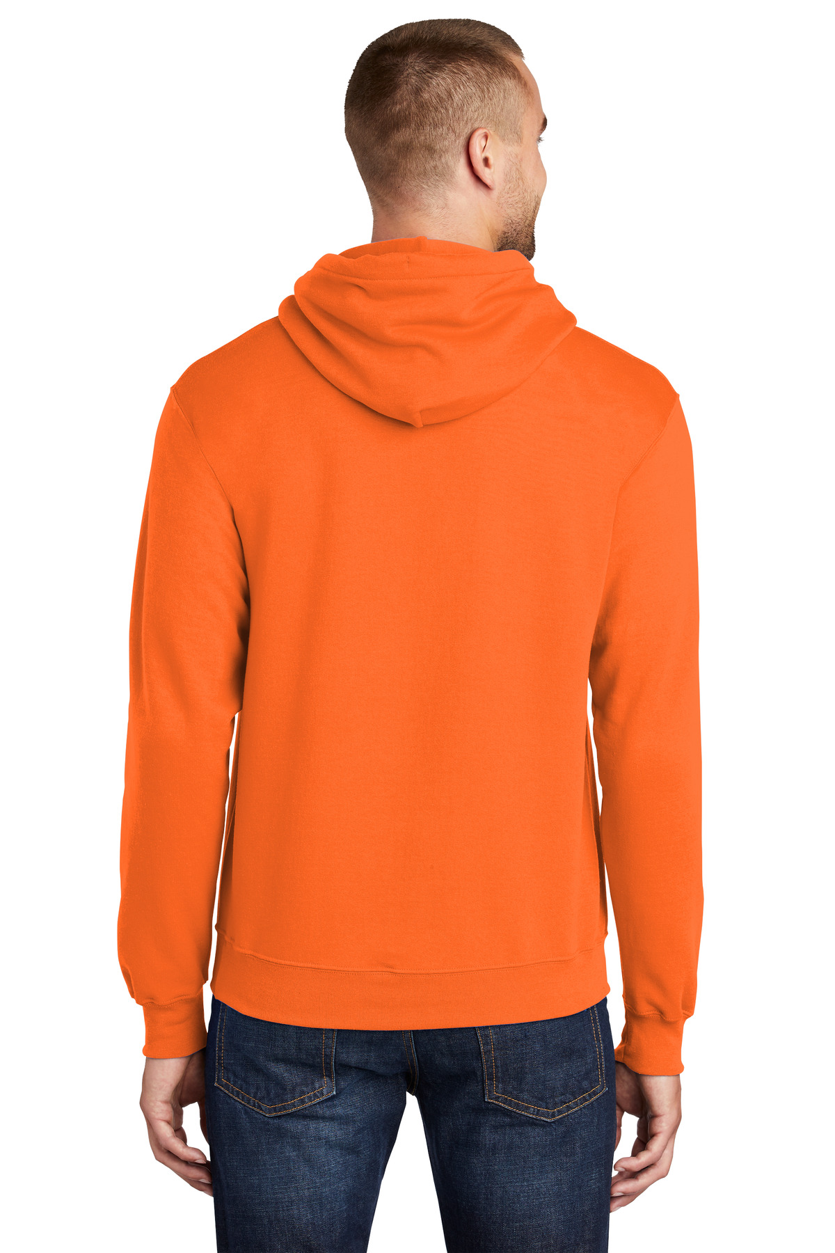 Port & Company PC78H Hoodie PC78H Port & Company Core Fleece Pullover Hoodie - Back Image