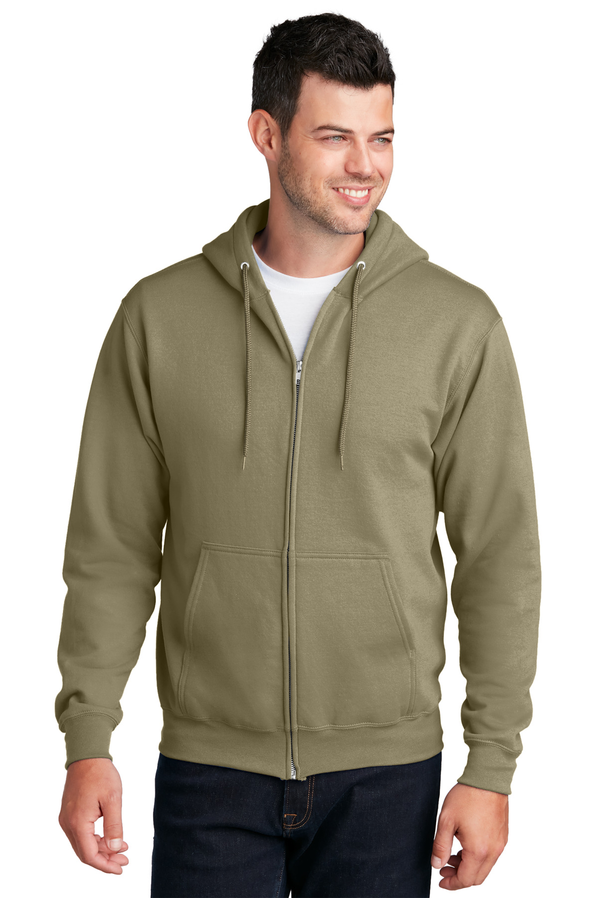 PC78ZH Port & Company Core Fleece Full-Zip Hooded Sweatshirt PC78ZH Port & Company Core Fleece Full-Zip Hooded Sweatshirt