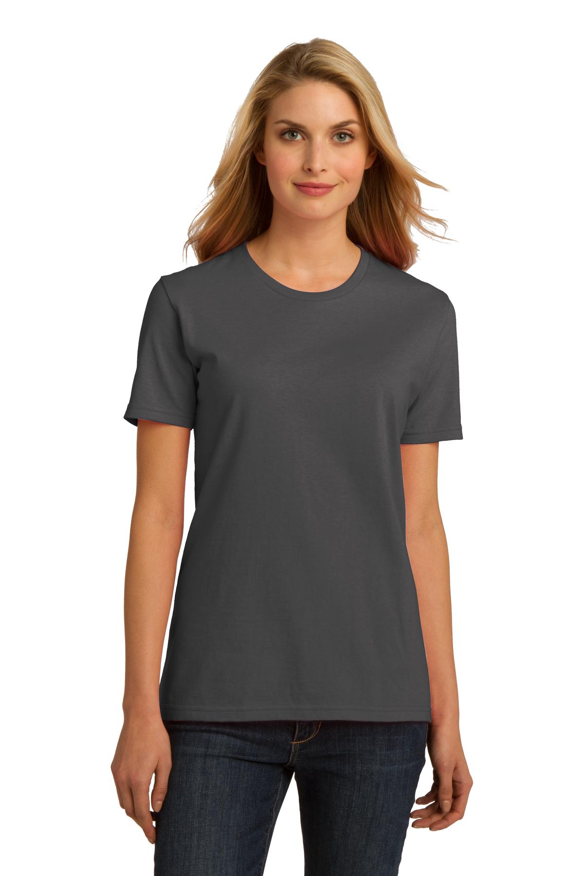 LPC150ORG Port & Company Ladies Essential 100% Organic Ring Spun Cotton T-Shirt. LPC150ORG Port & Company Ladies Essential 100% Organic Ring Spun Cotton T-Shirt.