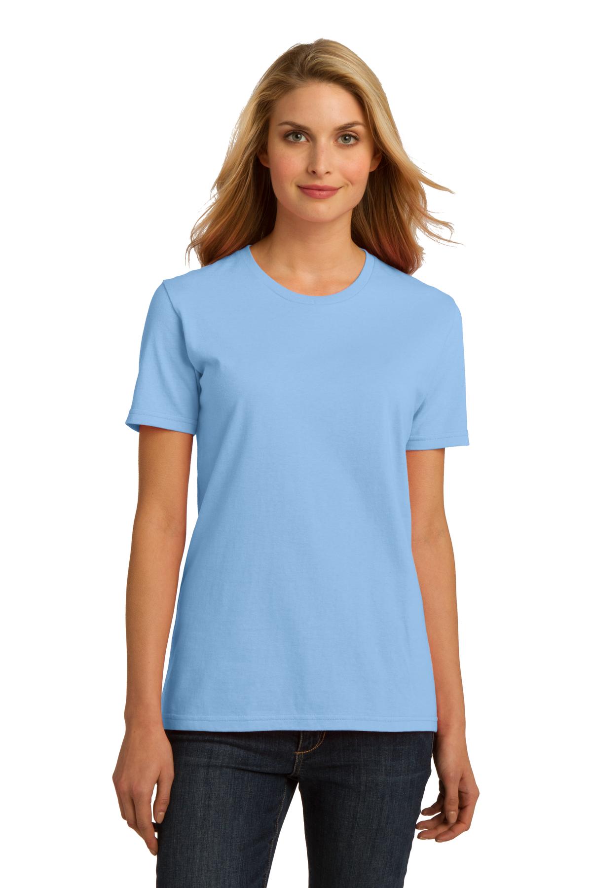 LPC150ORG Port & Company Ladies Essential 100% Organic Ring Spun Cotton T-Shirt. LPC150ORG Port & Company Ladies Essential 100% Organic Ring Spun Cotton T-Shirt.