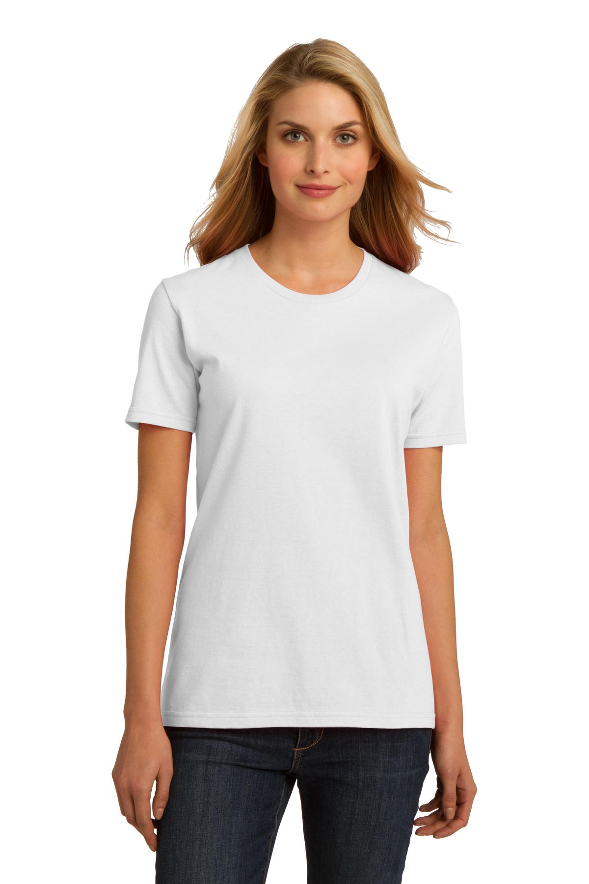 LPC150ORG Port & Company  Ladies Essential 100% Organic Ring Spun Cotton T-Shirt.