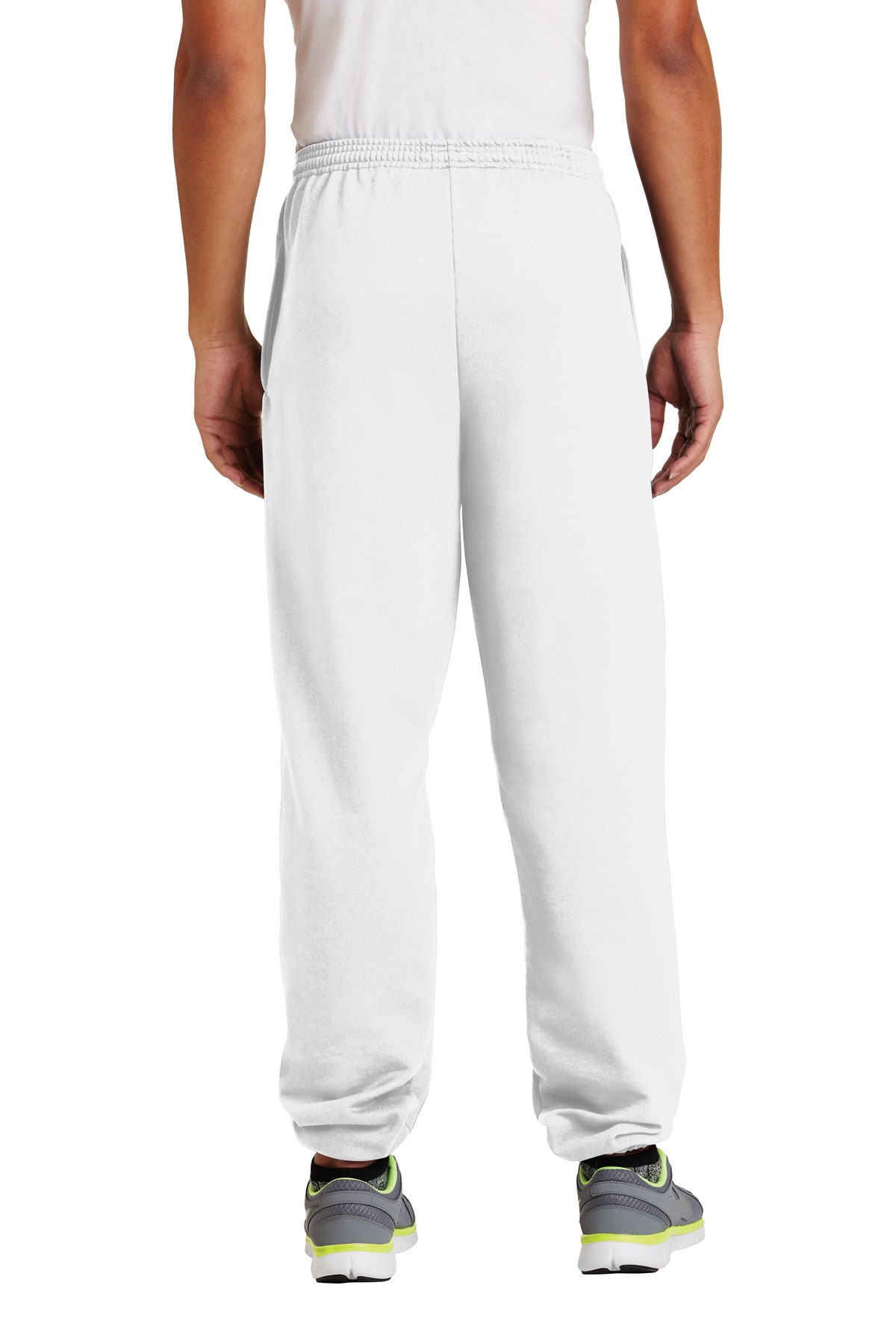 PC90P Port & Company - Essential Fleece Sweatpant with Pockets. - Back Image