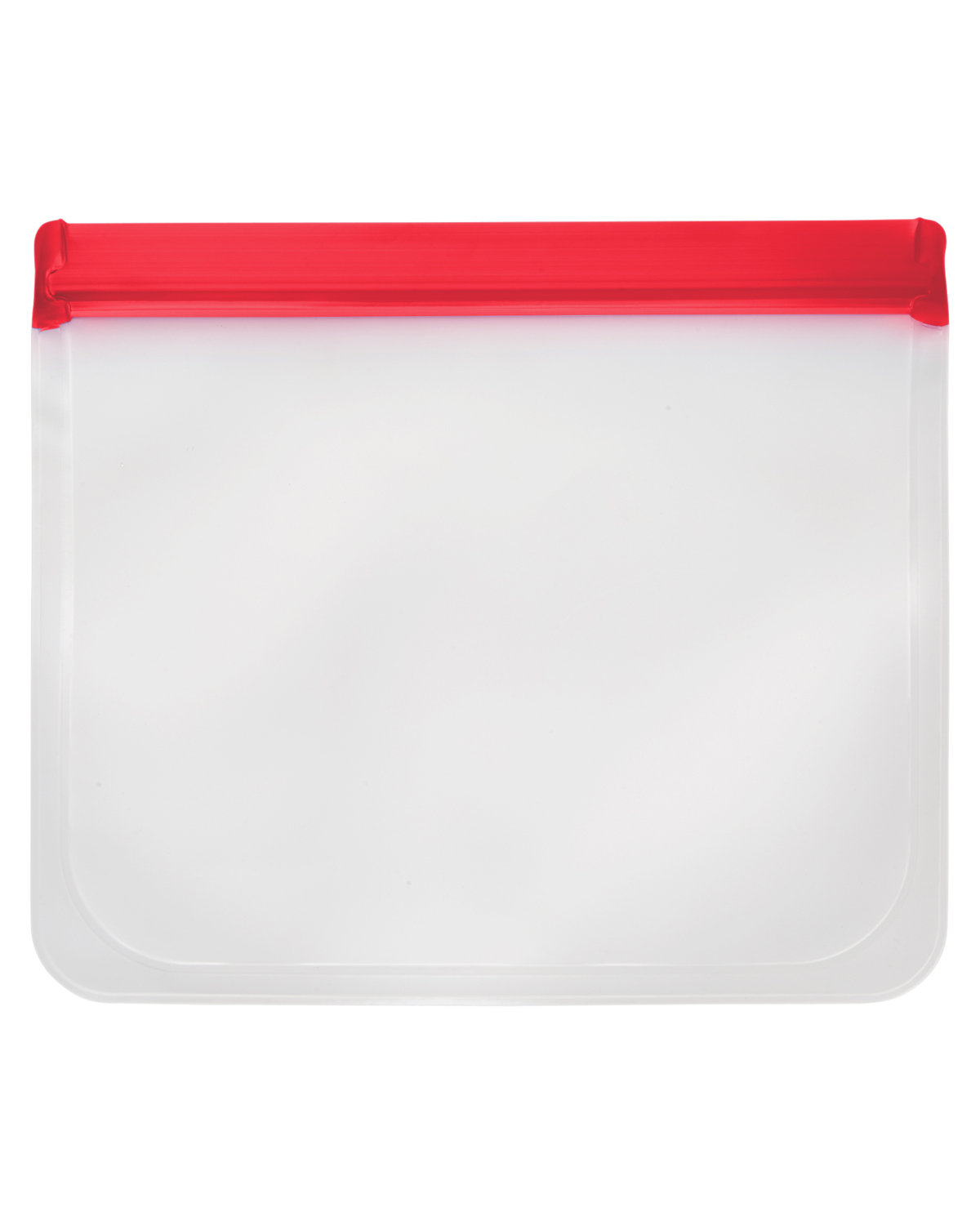 KU125 Prime Line Reusable Zip Top Storage Bag - Back Image