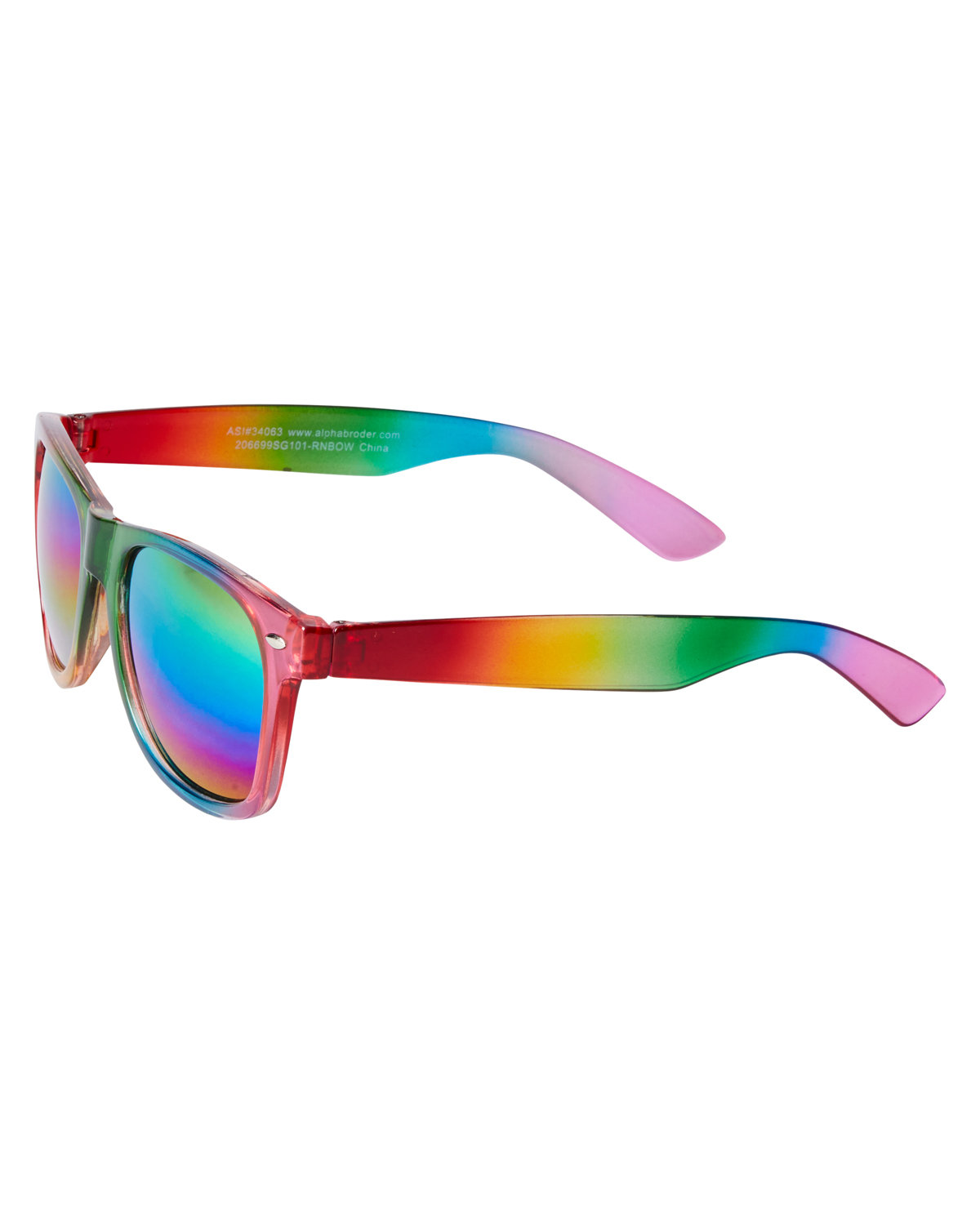 SG101 Prime Line b.free Rainbow Pride Sunglasses
