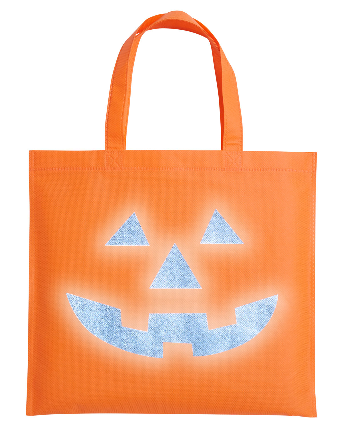 TO118 Prime Line Halloween Pumpkin Reflective Tote Bag TO118 Prime Line Halloween Pumpkin Reflective Tote Bag