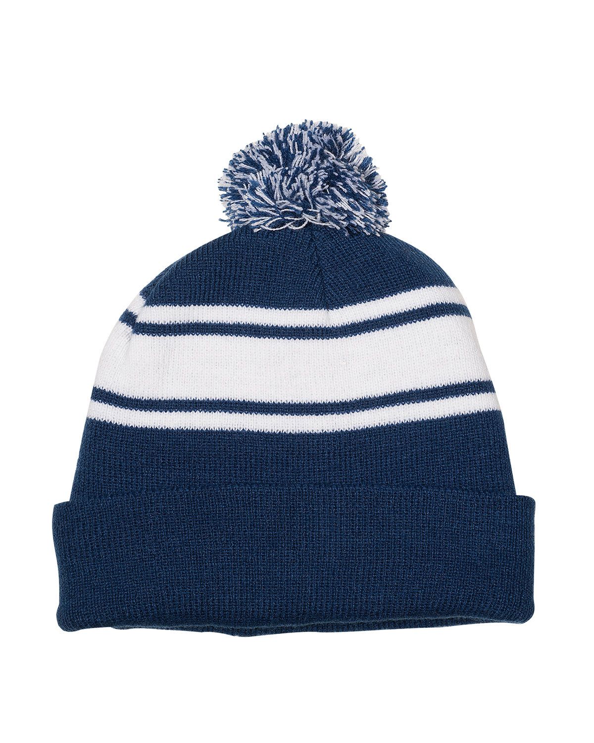 AP115 Prime Line Knit Beanie With Pom Pom AP115 Prime Line Knit Beanie With Pom Pom
