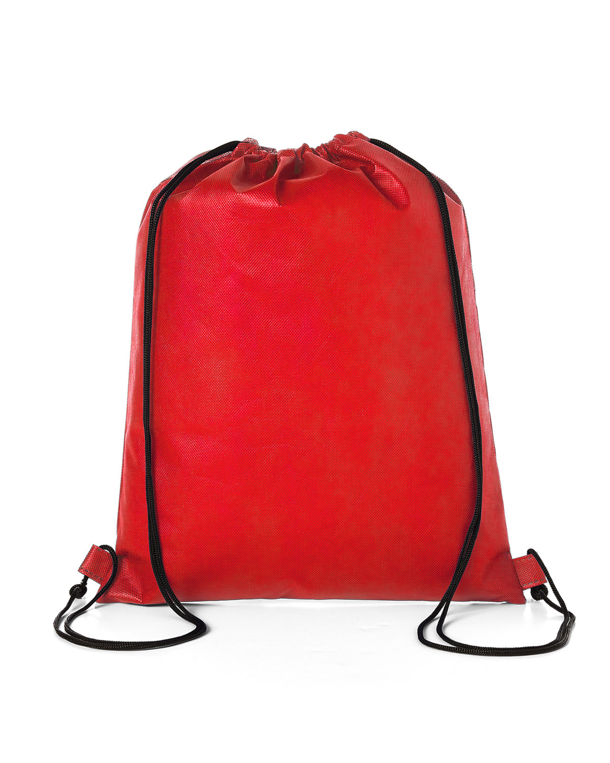 BG175 Prime Line Hexagon Pattern Non-Woven Drawstring Backpack - Back Image