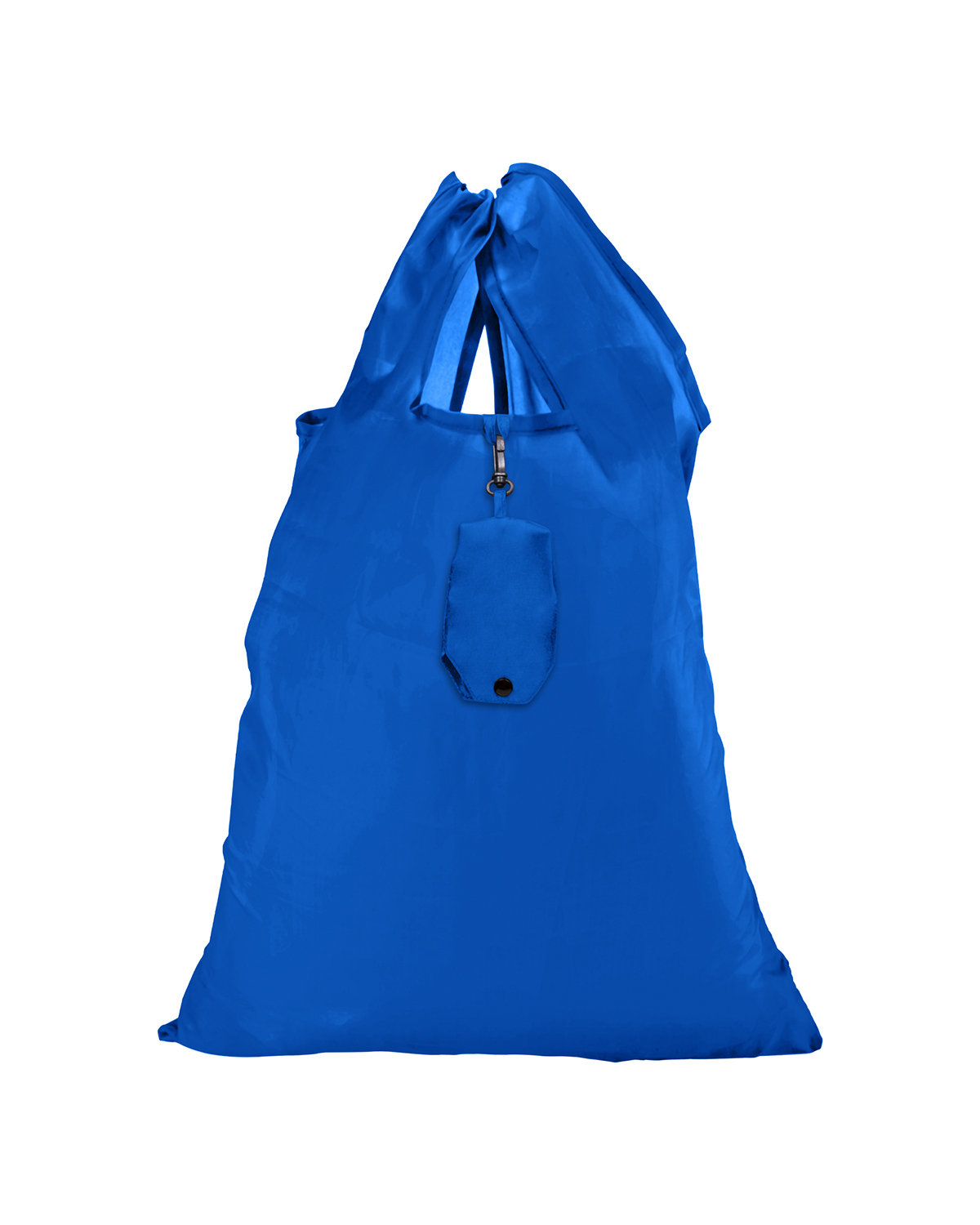 BG350 Prime Line Polyester Folding Grocery Tote BG350 Prime Line Polyester Folding Grocery Tote - Back Image