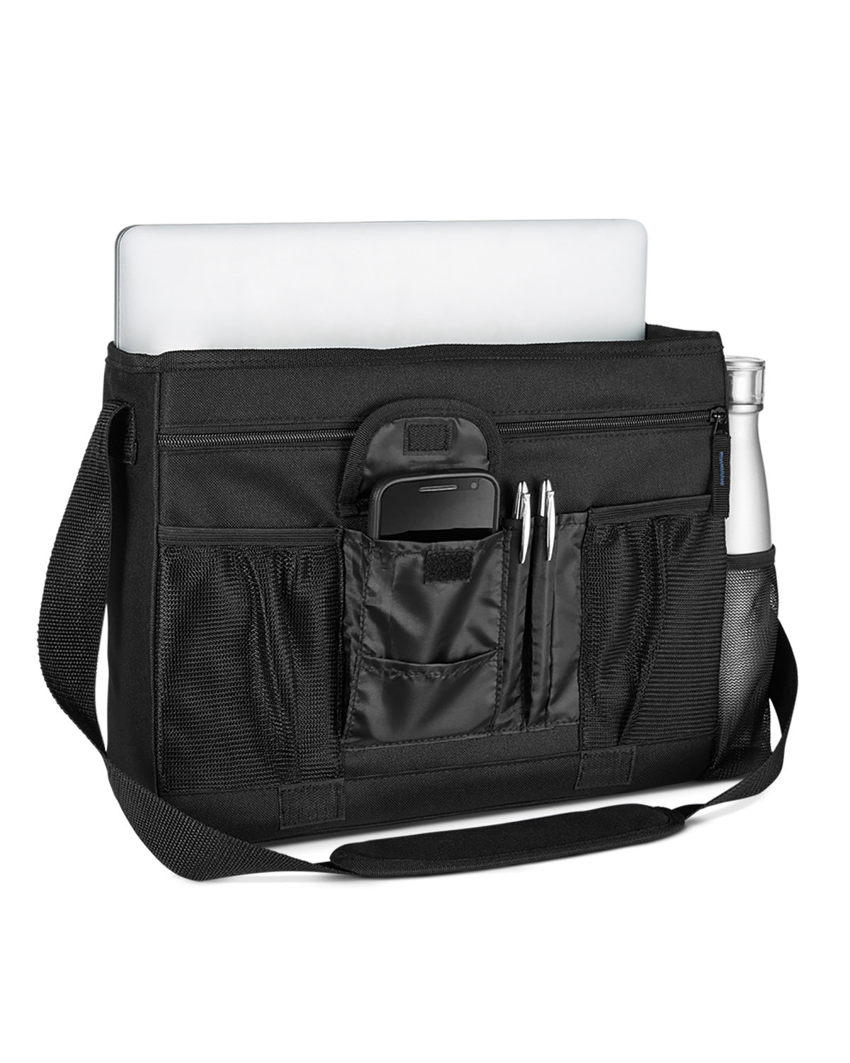 BG705 Prime Line Austin Nylon Collection Messenger Bag - Siide Image