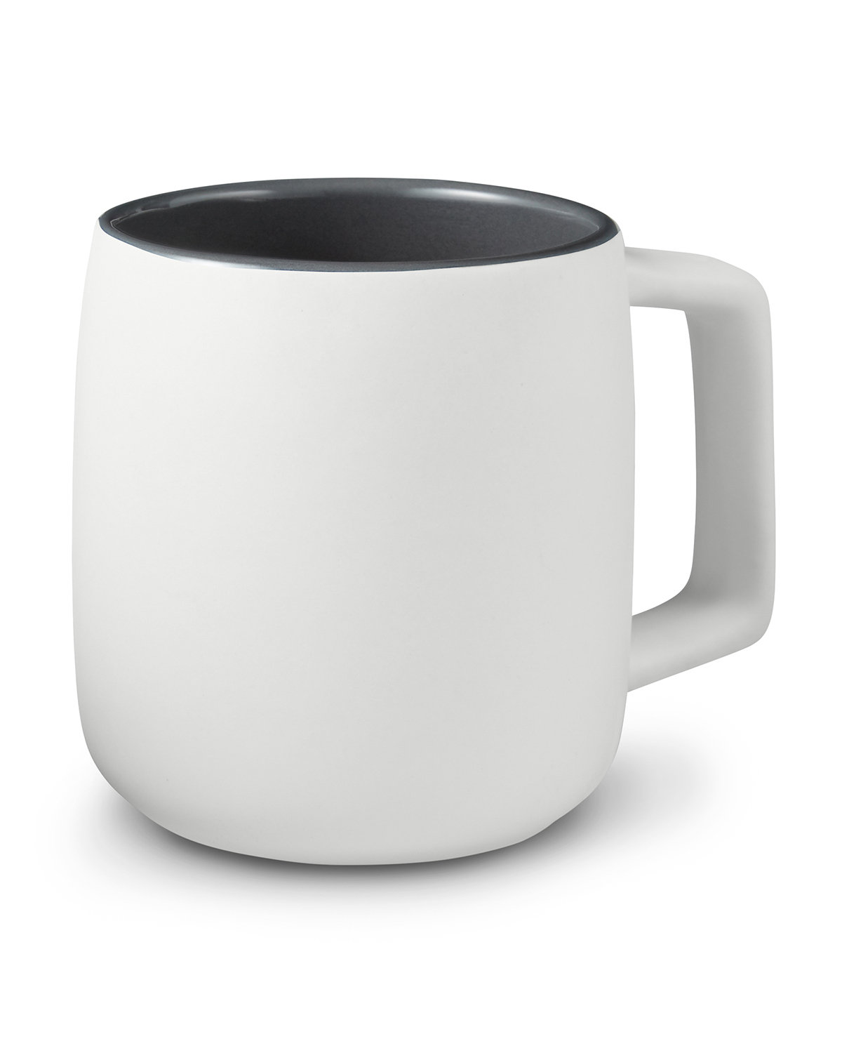 CM113 Prime Line 15oz Geo Square Handle Ceramic Mug