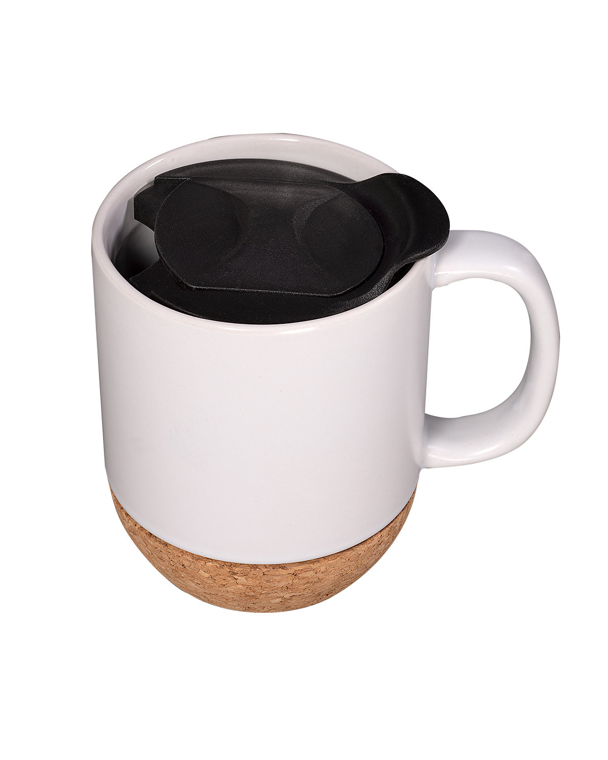 CM210 Prime Line 14oz Ceramic Mug With Cork Base - Siide Image
