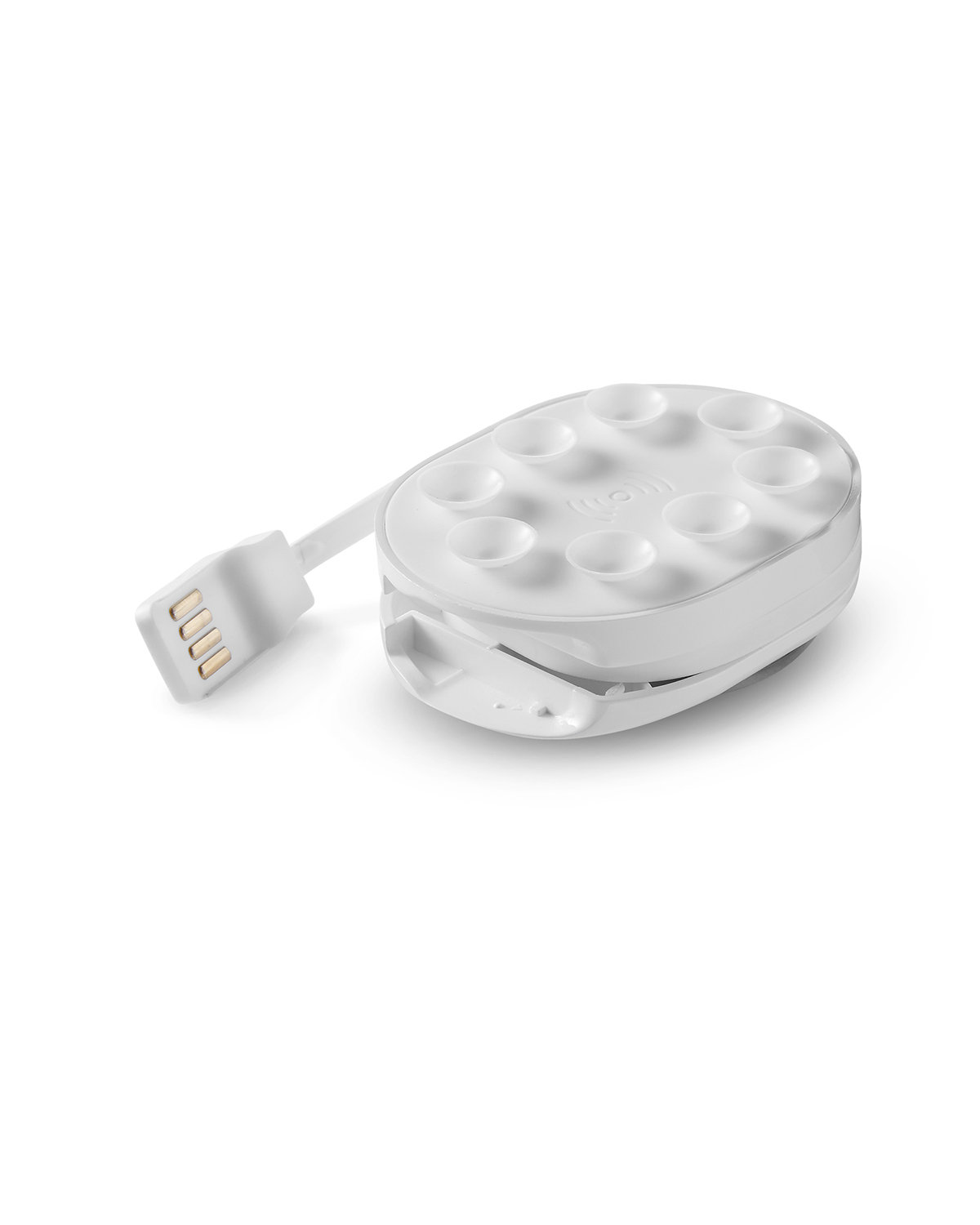 IT144 Prime Line Ring-Stand Suction Wireless Charging Pad - Back Image