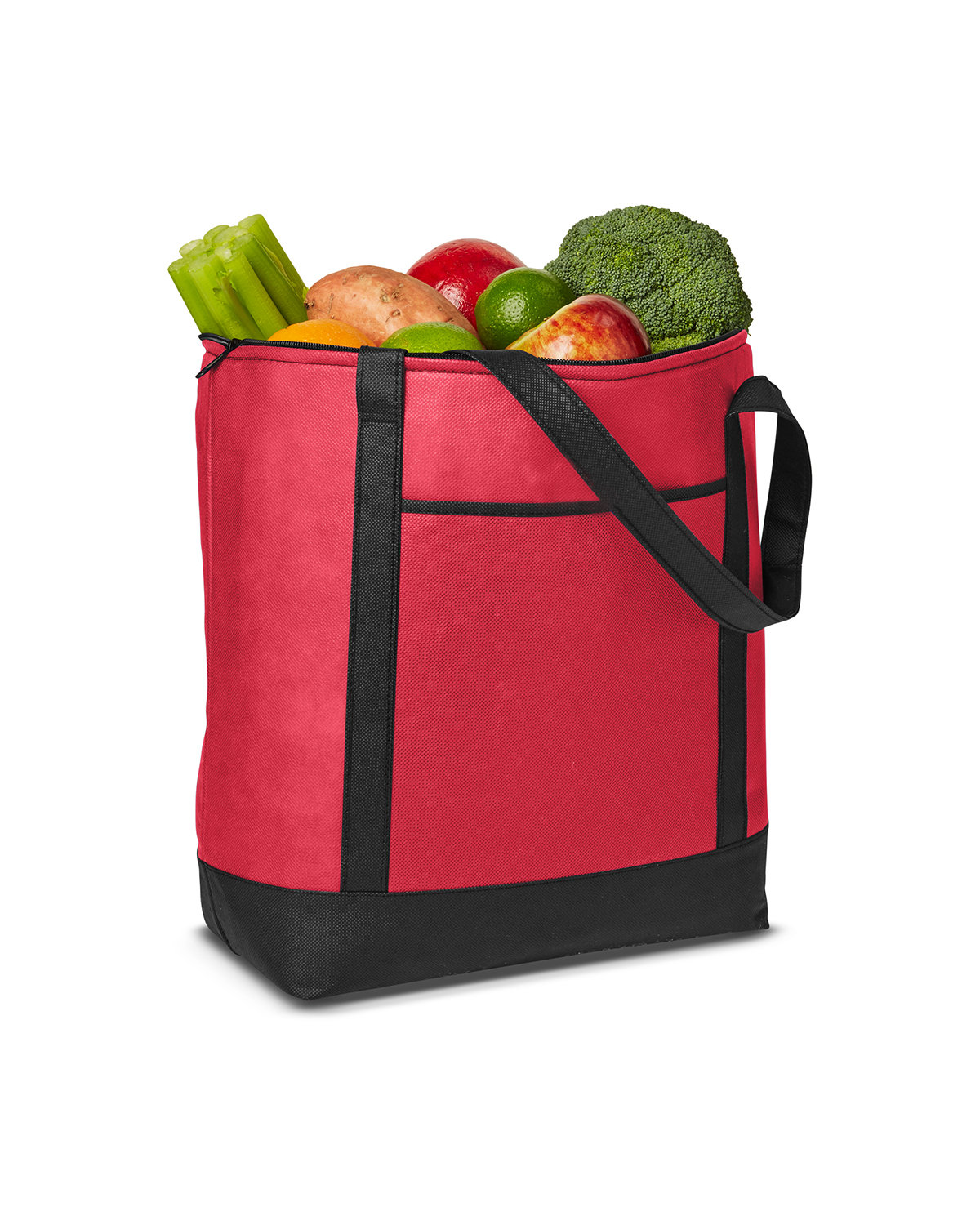 LB150 Prime Line Medium Size Non-Woven Cooler Tote LB150 Prime Line Medium Size Non-Woven Cooler Tote - Siide Image