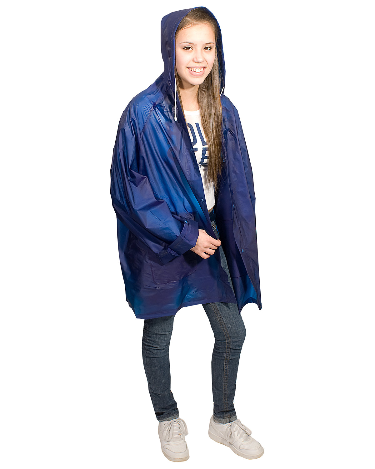 LT-3605 Prime Line Rain Slicker-In-A-Bag - Back Image