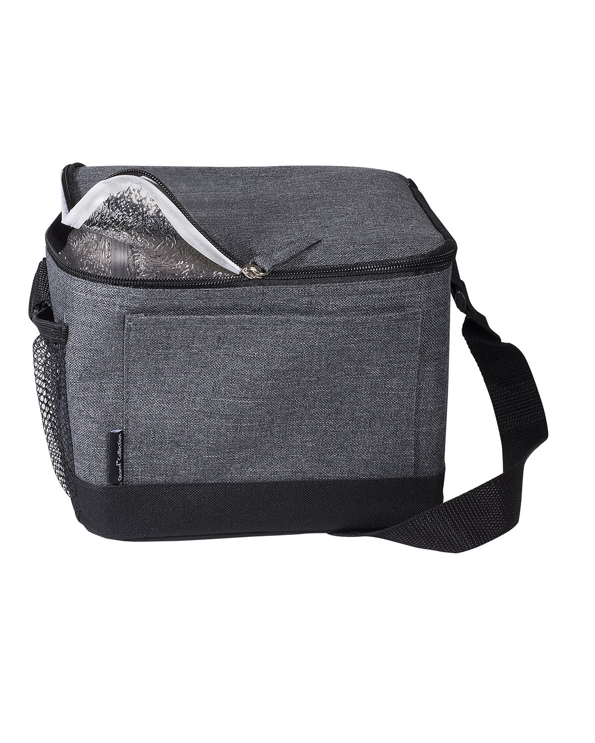 LT-3938 Prime Line Strand Snow Canvas Lunch Bag Zoom Image