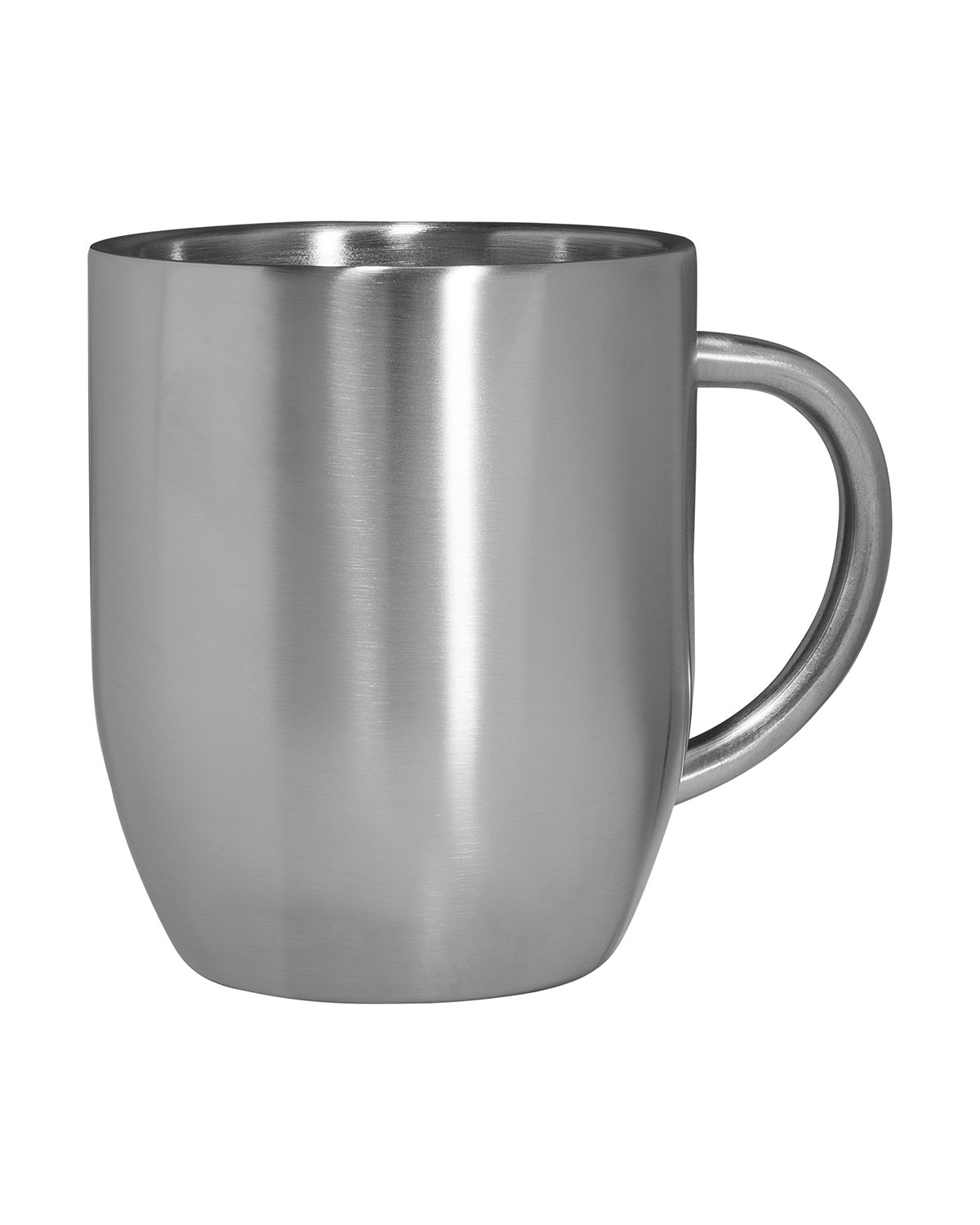 PL-2350 Prime Line 12oz Double Wall Stainless Steel Coffee Mug