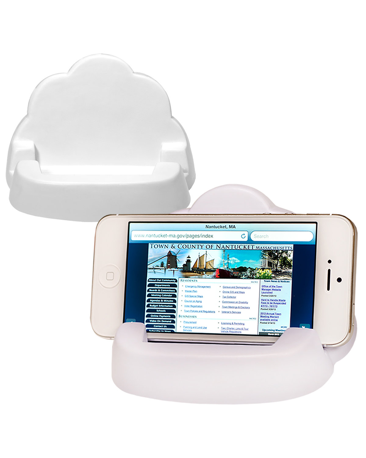 PL-3930 Prime Line Cloud Phone Stand Stress Reliever