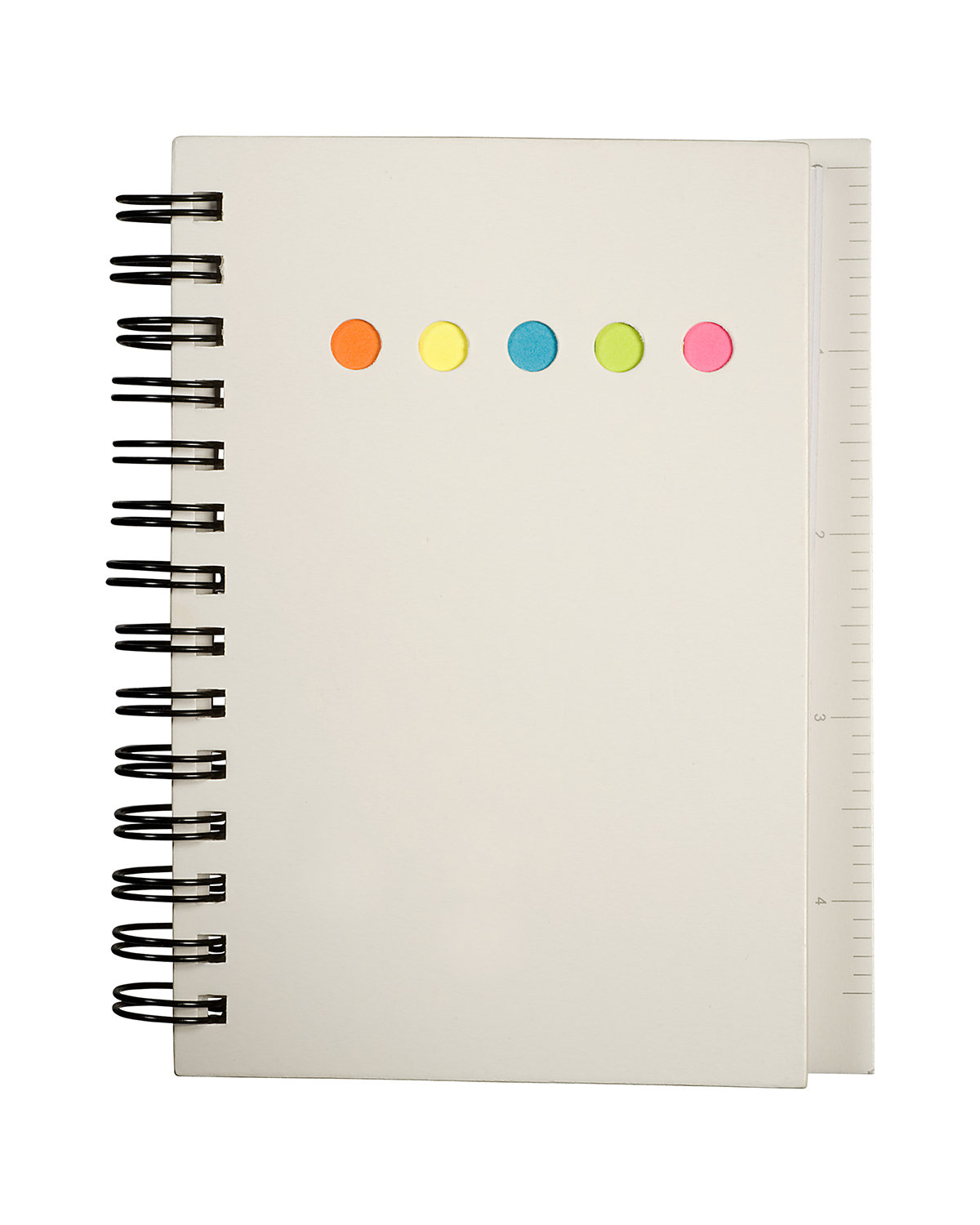 Prime Line Rulers Prime Line PL-4410 Eco Mini-Sticky Book With Ruler