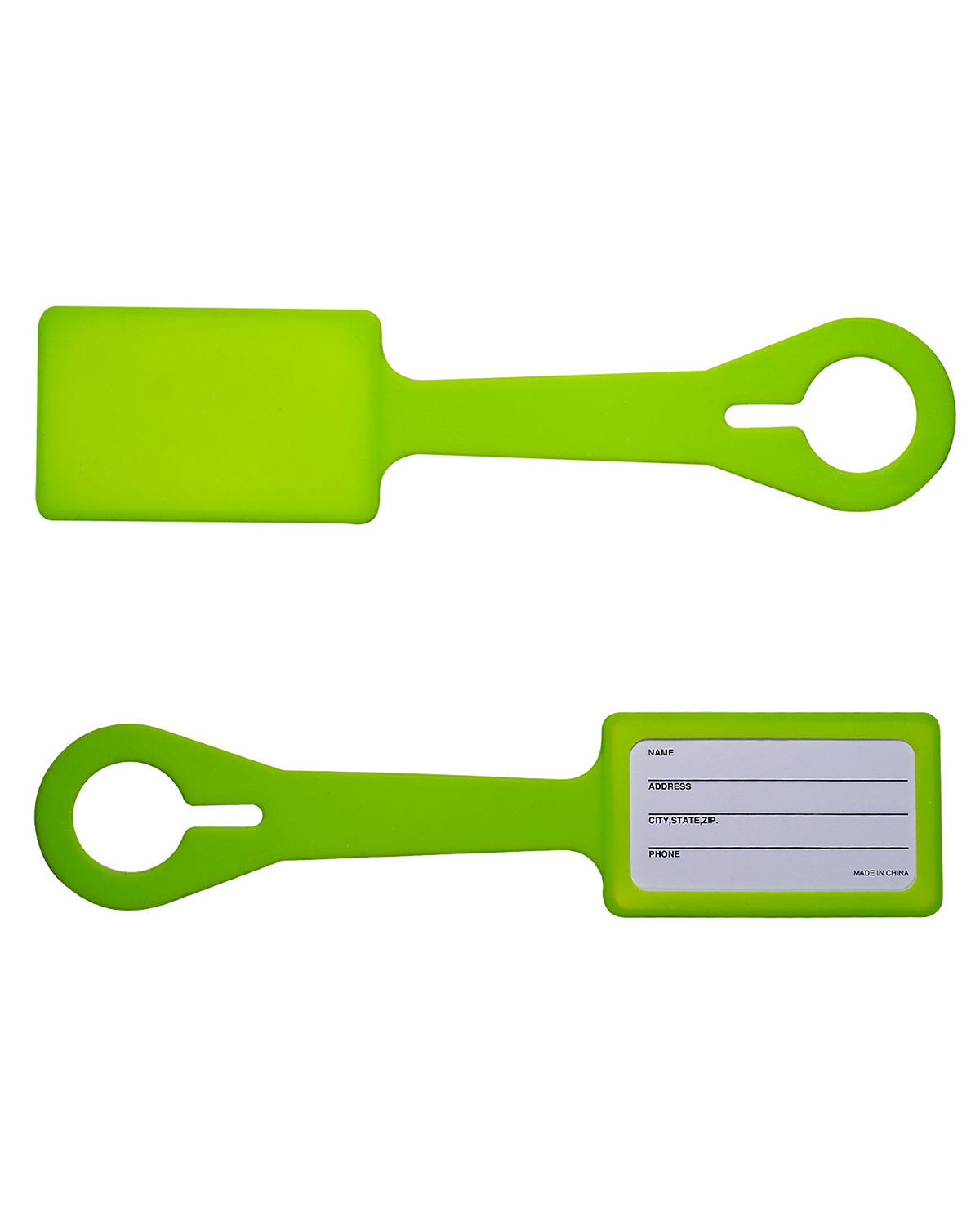 PL-5380 Prime Line Silicone Luggage Tag
