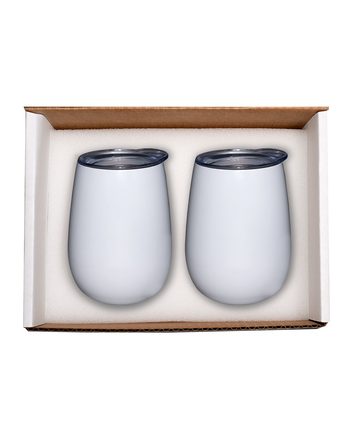 PL-8239 Prime Line Duo Vacuum Stemless Wine Tumbler Gift Set
