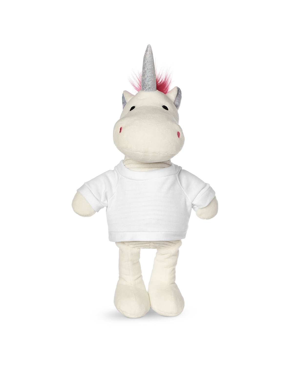 TY6028 Prime Line 8.5" Plush Unicorn With T-Shirt