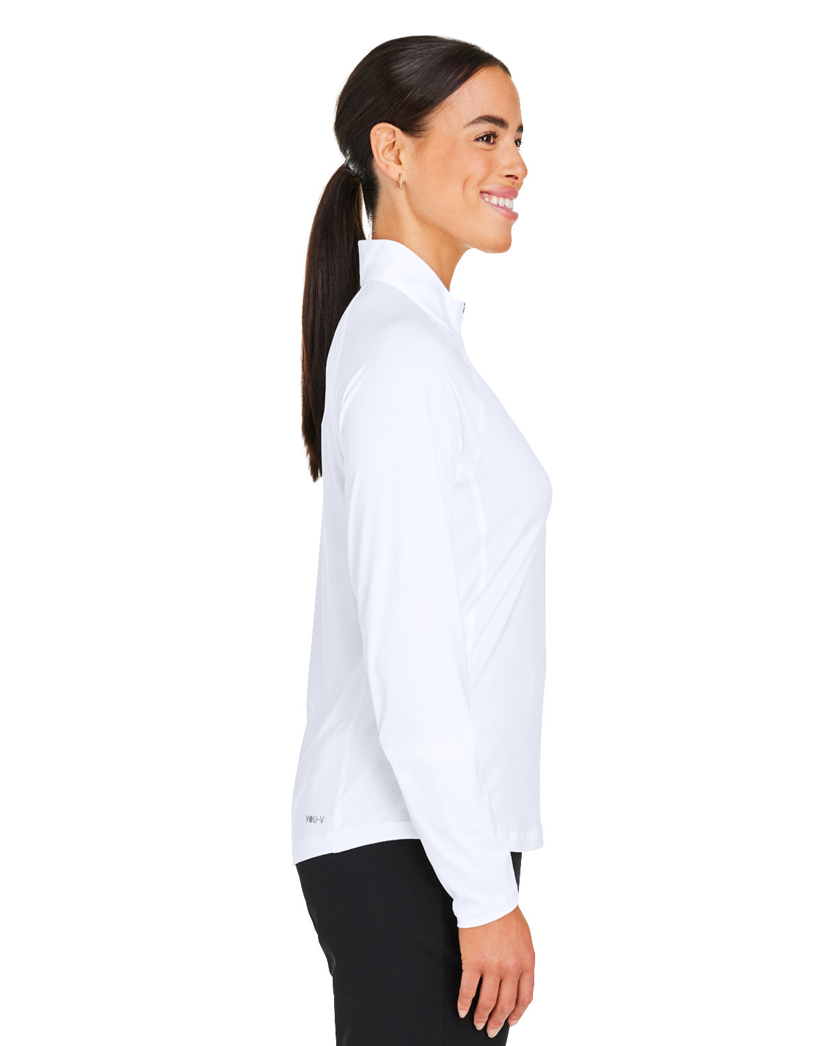 625902 Puma Ladies You-V Quarter-Zip - Siide Image