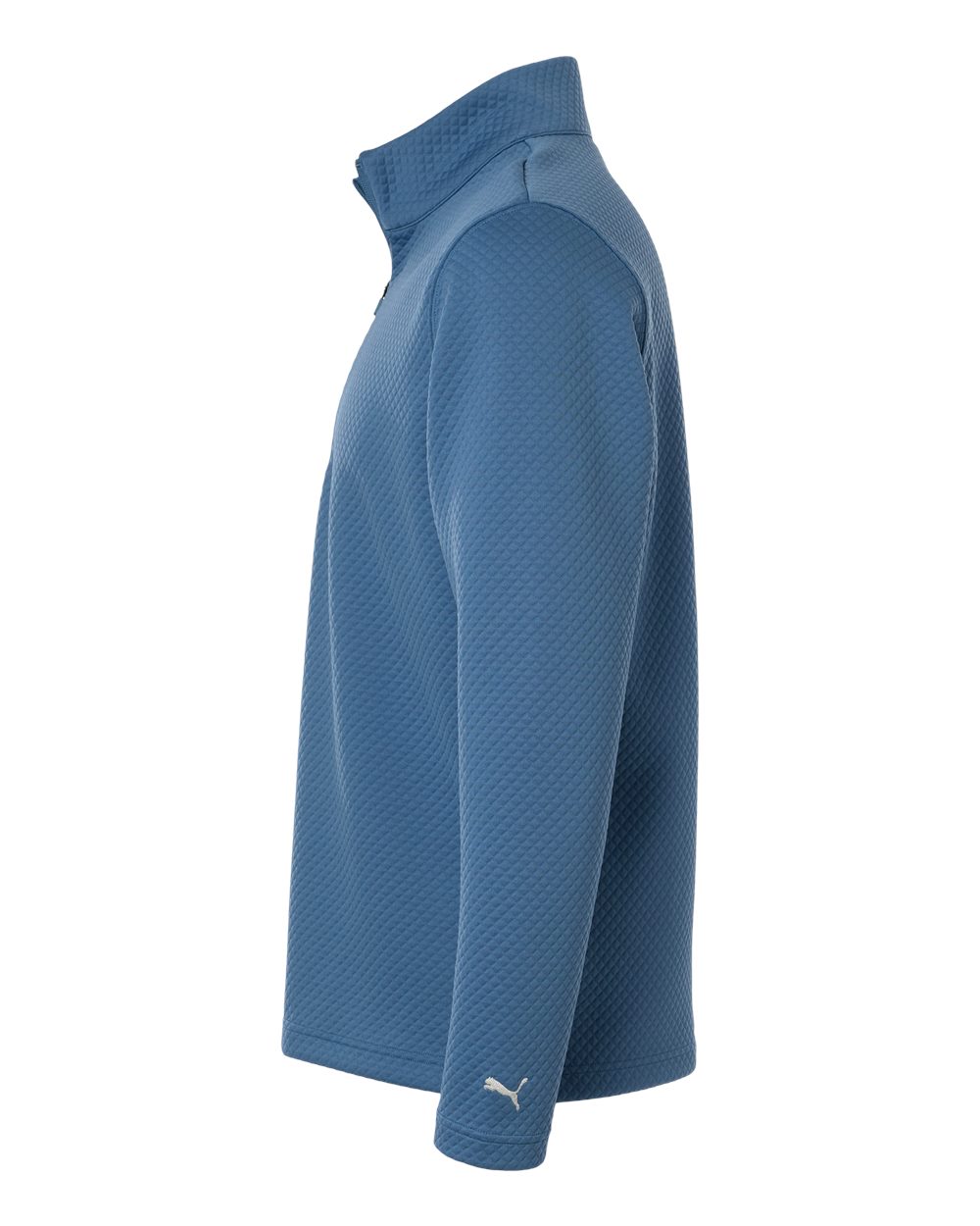638595 Puma Mens Pebble Quarter-Zip Pullover - Siide Image