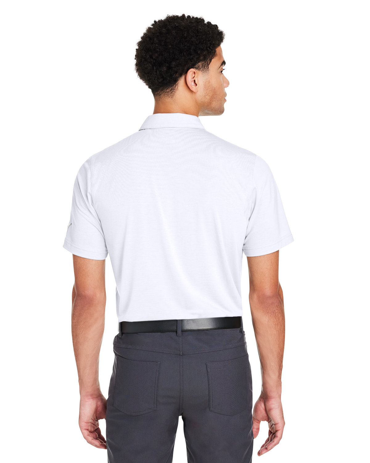 PG100 Puma Mens Bandon Polo - Back Image