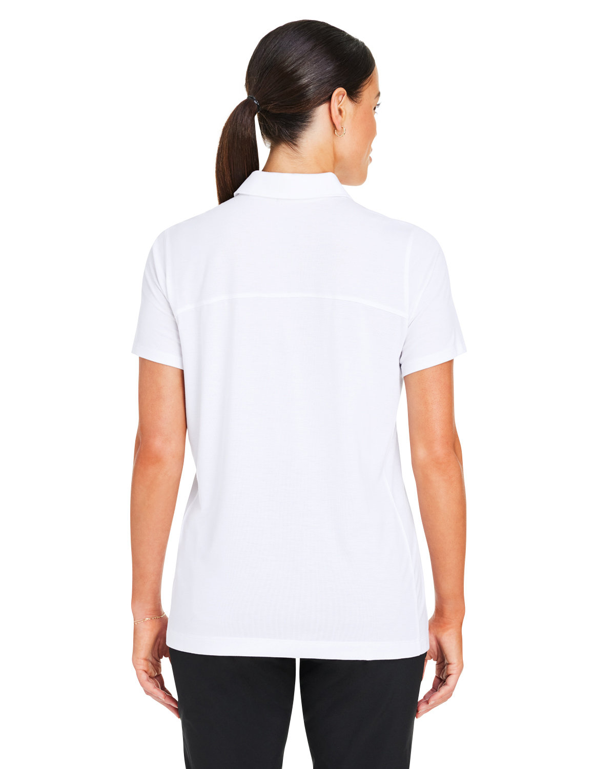 PG100W Puma Ladies Bandon Polo - Back Image
