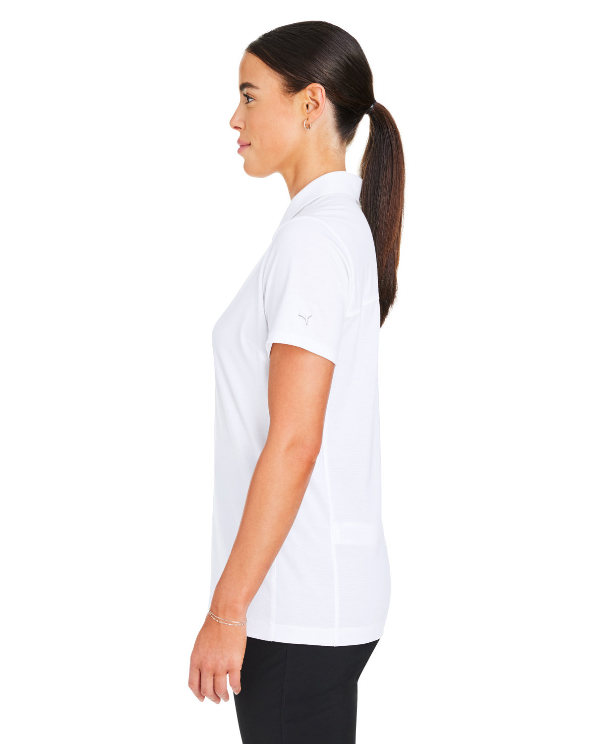 PG100W Puma Ladies Bandon Polo - Siide Image