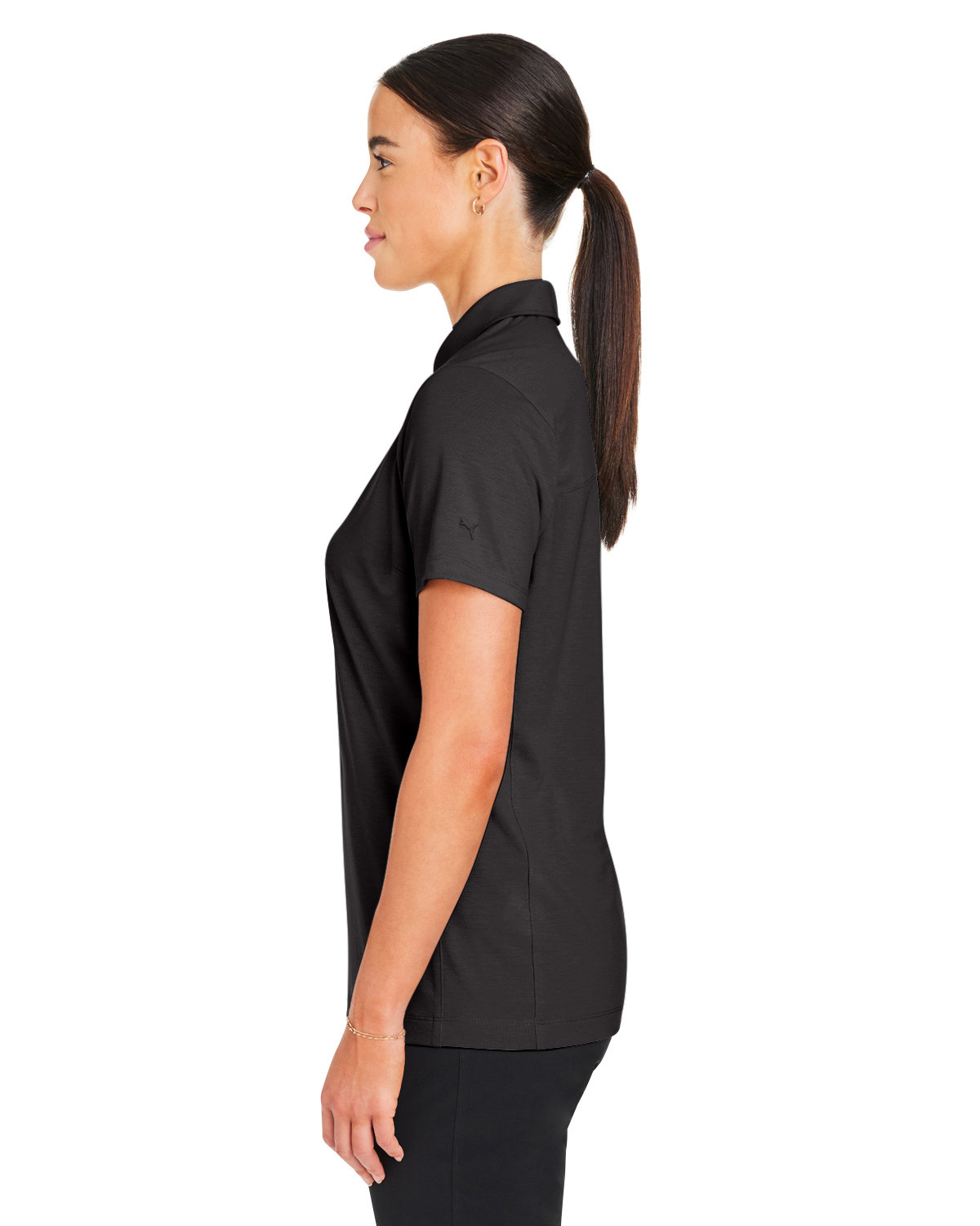 PG100W Puma Ladies Bandon Polo - Siide Image