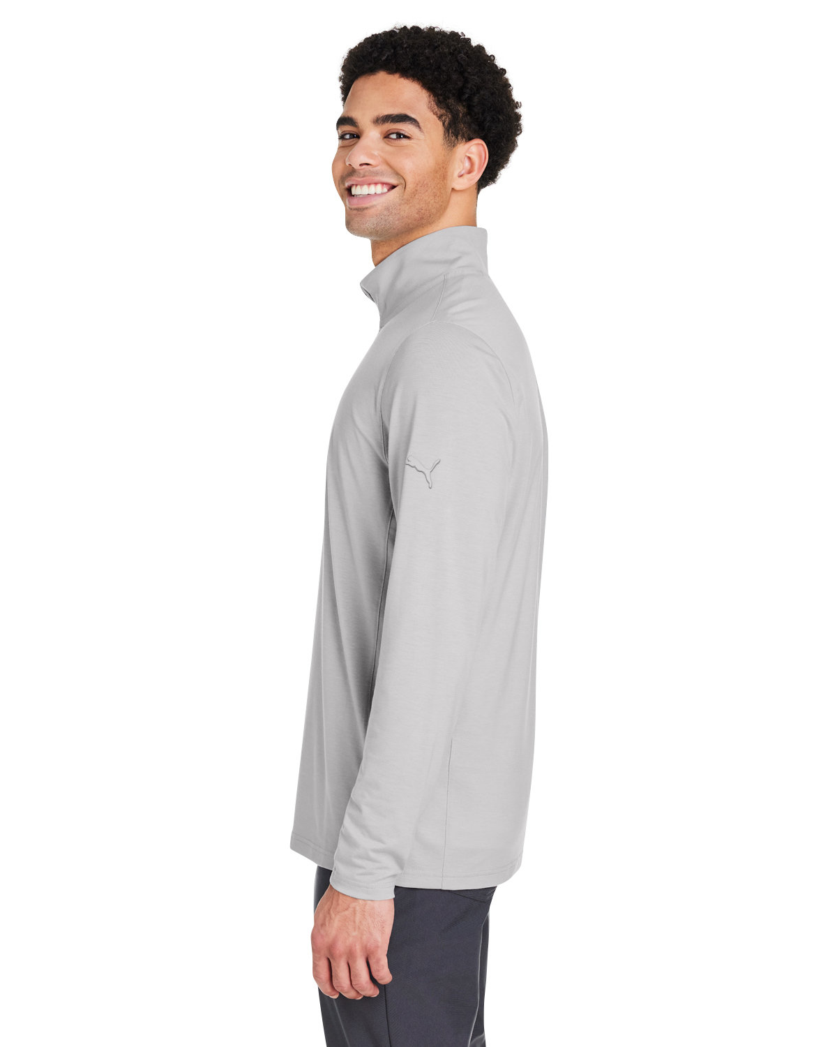 PG400 Puma Mens Bandon Quarter-Zip - Siide Image