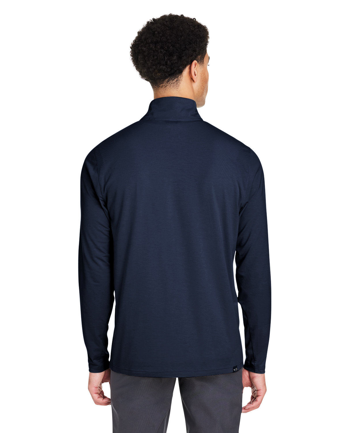 PG400 Puma Mens Bandon Quarter-Zip - Back Image