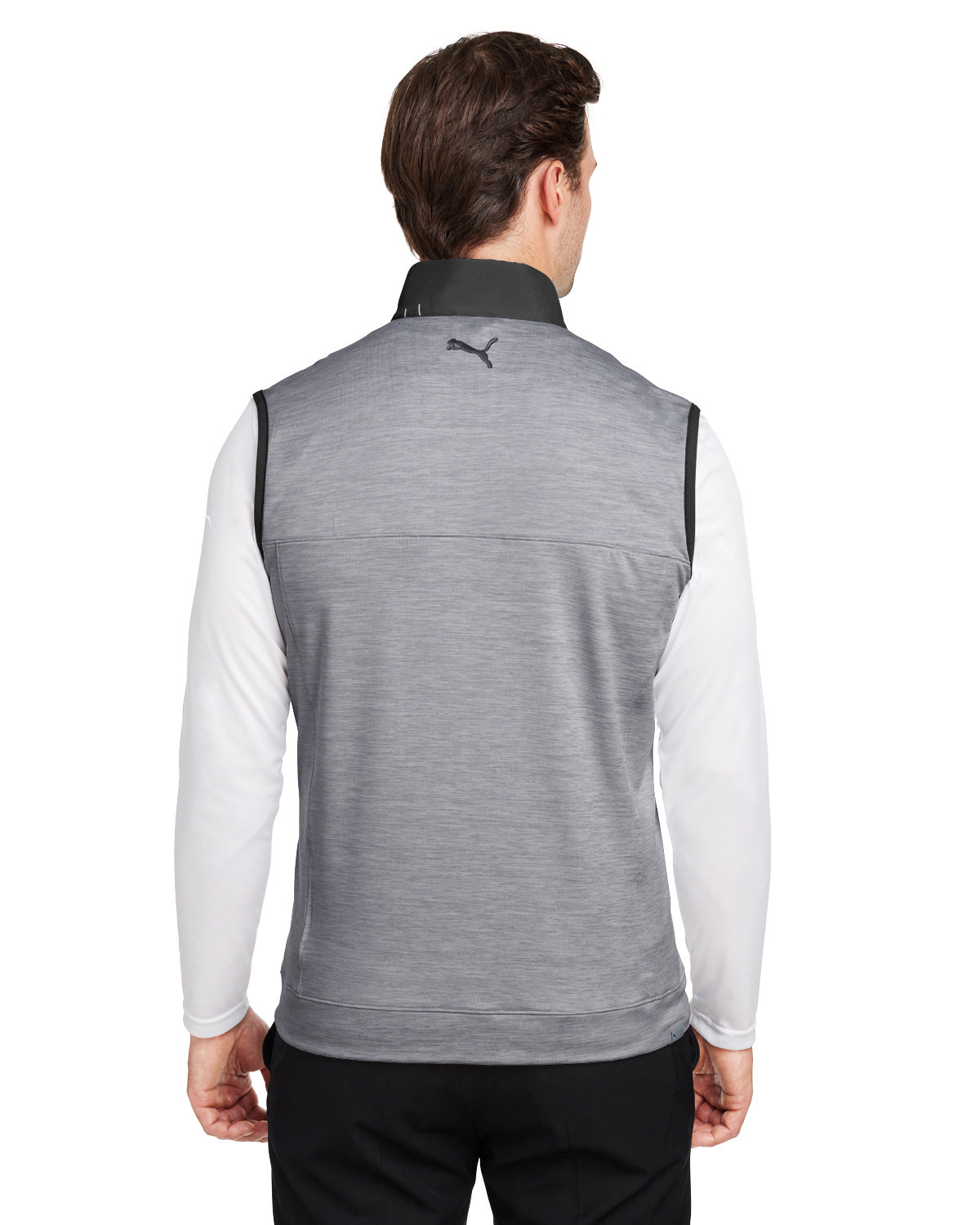 537465 Puma Mens Cloudspun Colorblock Vest - Back Image