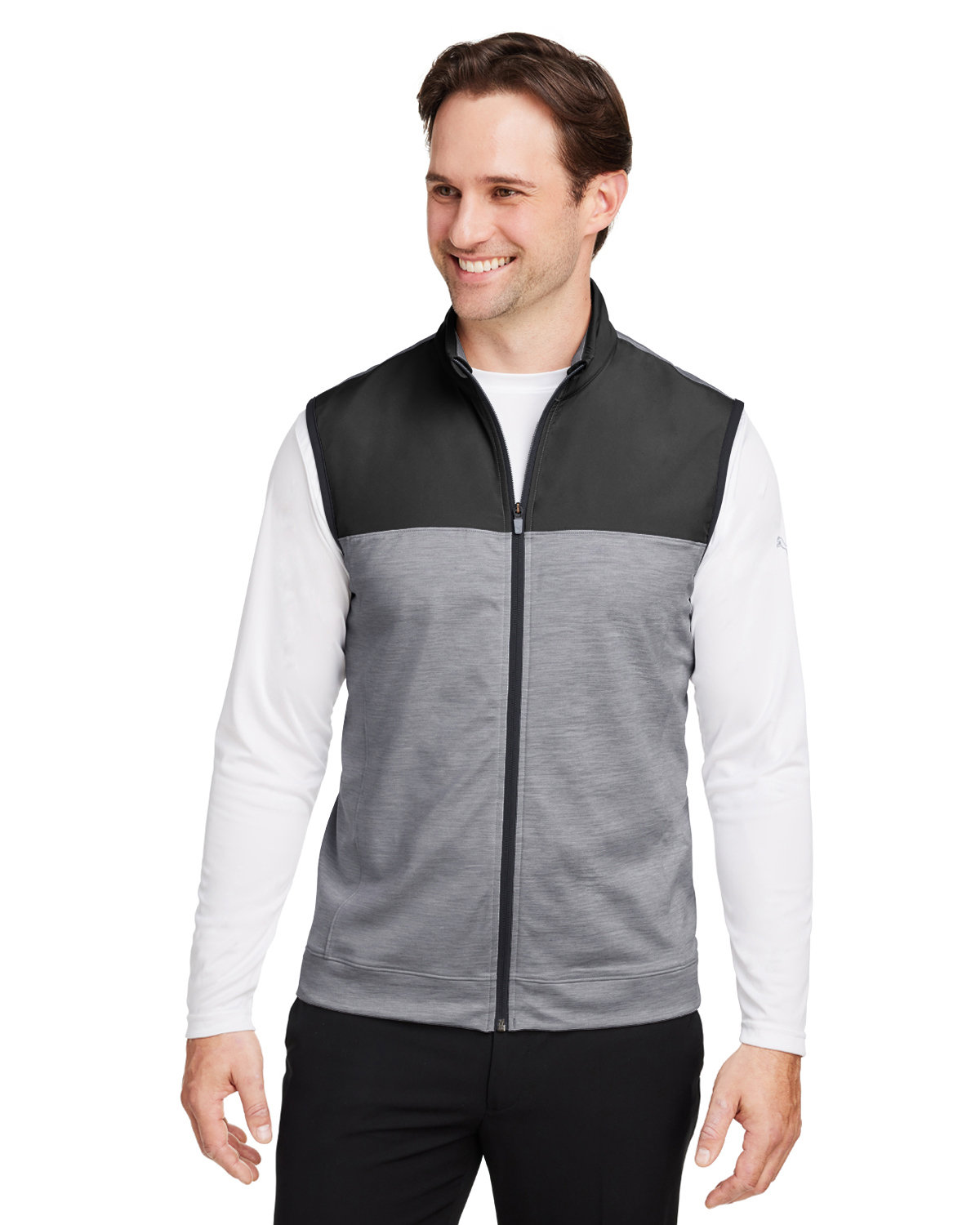 537465 Puma Mens Cloudspun Colorblock Vest 537465 Puma Mens Cloudspun Colorblock Vest