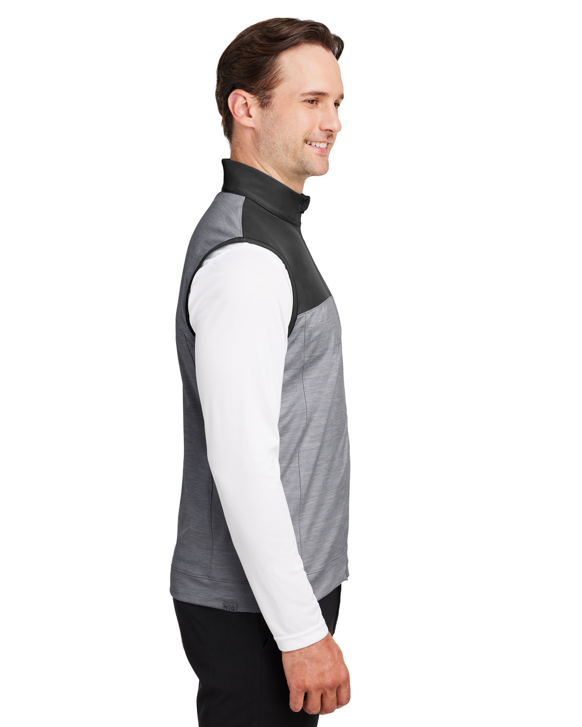 537465 Puma Mens Cloudspun Colorblock Vest - Siide Image