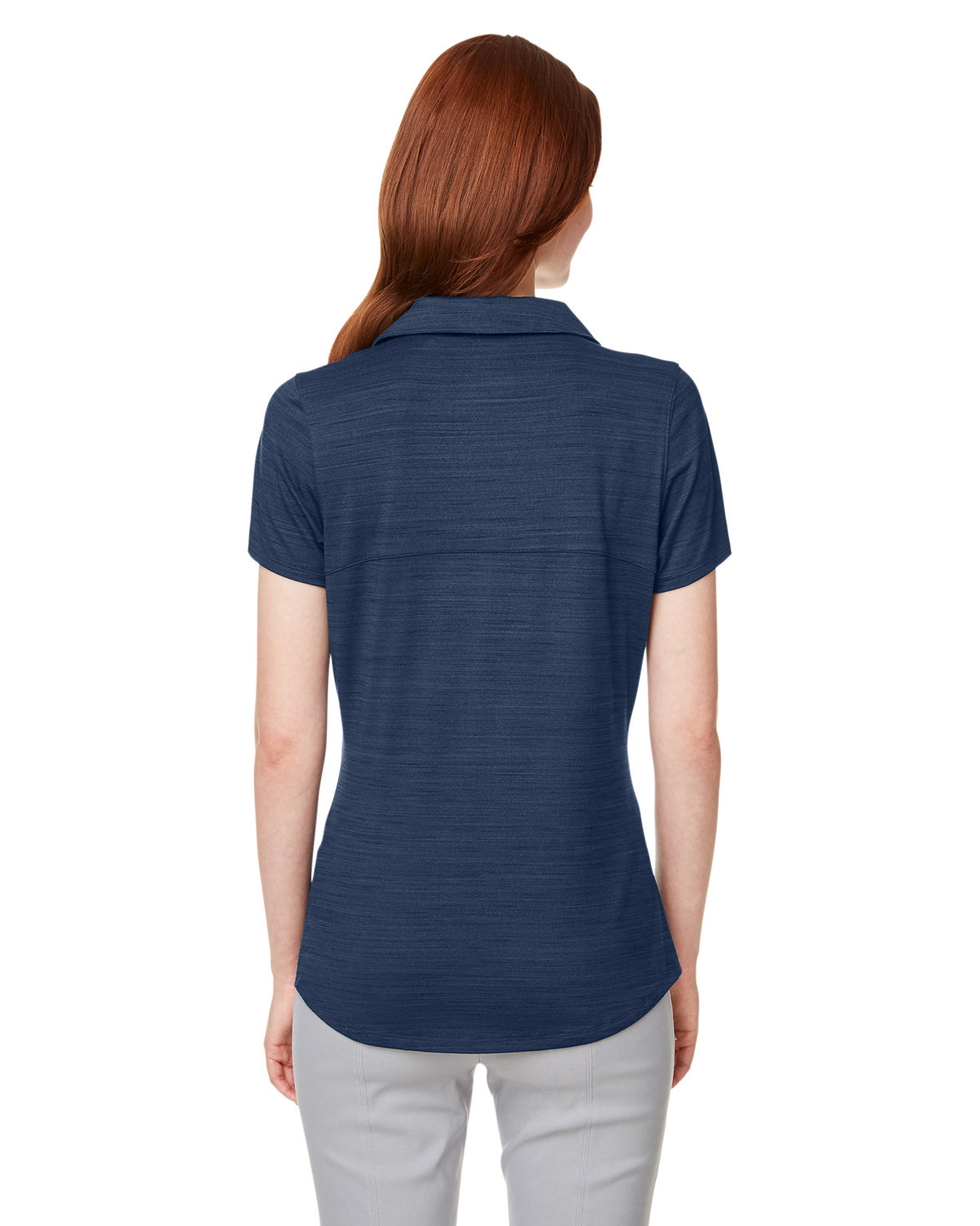 597695 Puma Ladies Cloudspun Free Polo - Back Image