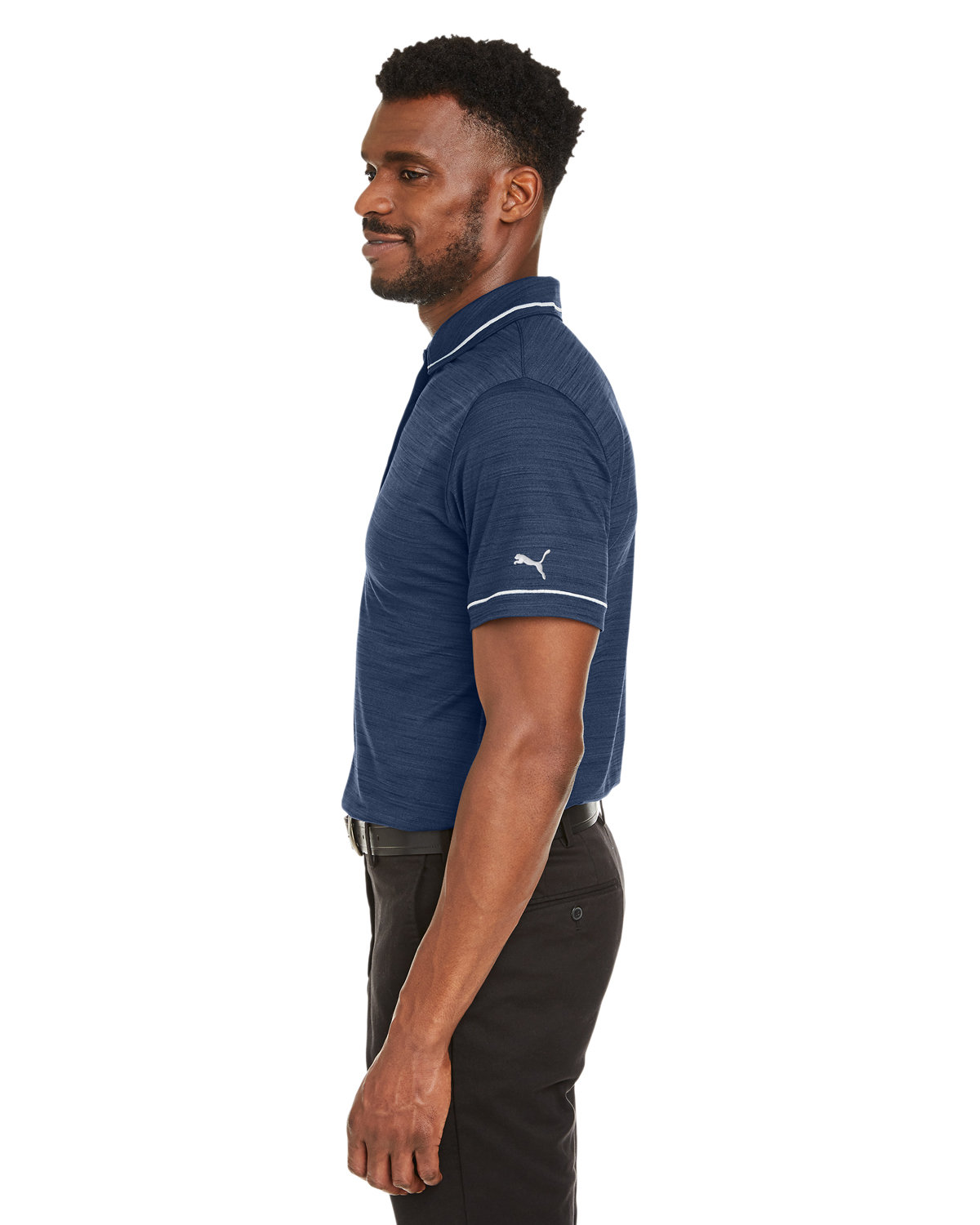 599117 Puma Mens Cloudspun Monarch Polo - Siide Image