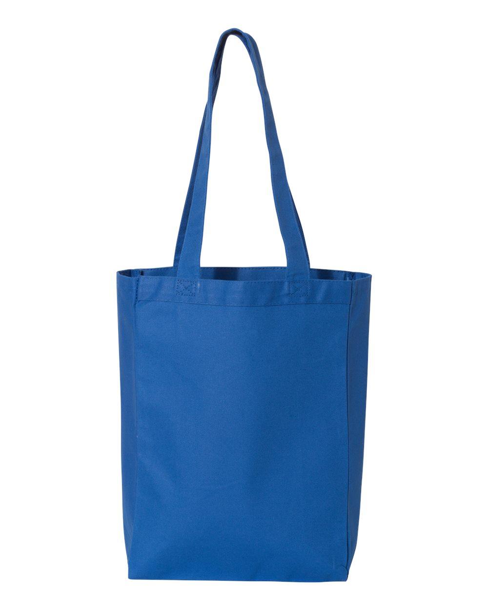 Q-Tees Direct to Film (DTF) Q1000 12L Gussetted Shopping Bag Q-Tees Direct to Film (DTF) Q1000 12L Gussetted Shopping Bag - Back Image