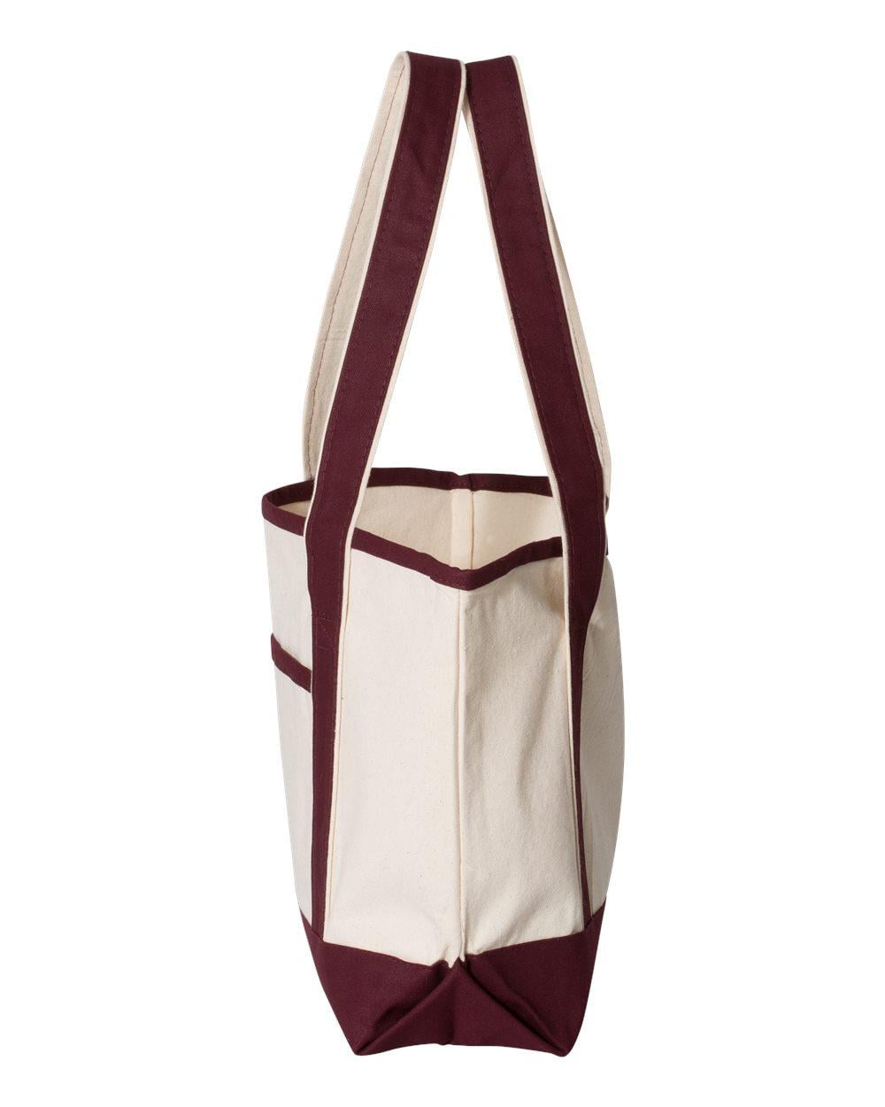 Q-Tees Direct to Film (DTF) Q125800 20L Small Deluxe Tote Q-Tees Direct to Film (DTF) Q125800 20L Small Deluxe Tote - Siide Image