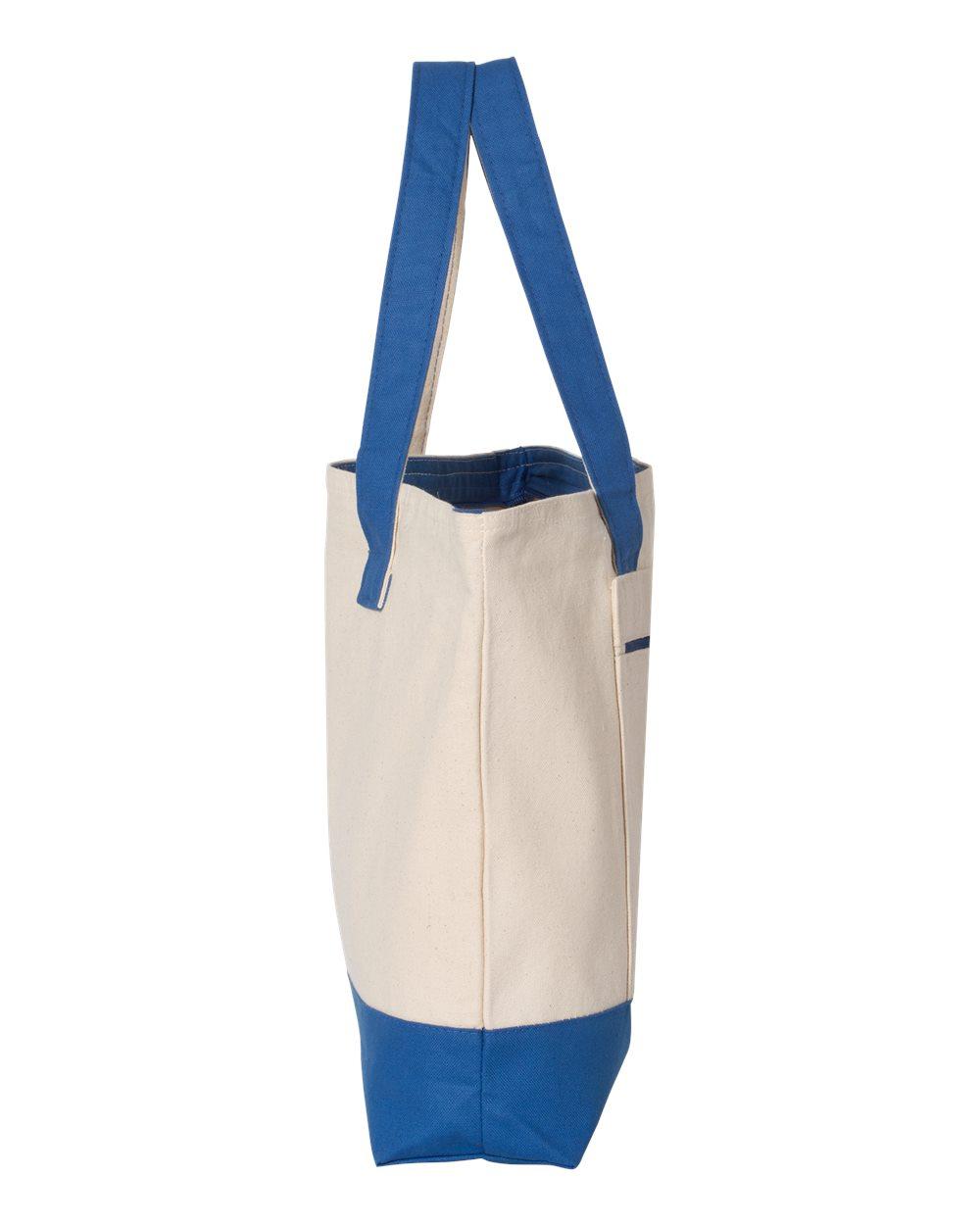 Q1300 Q-Tees 19L Zippered Tote - Siide Image