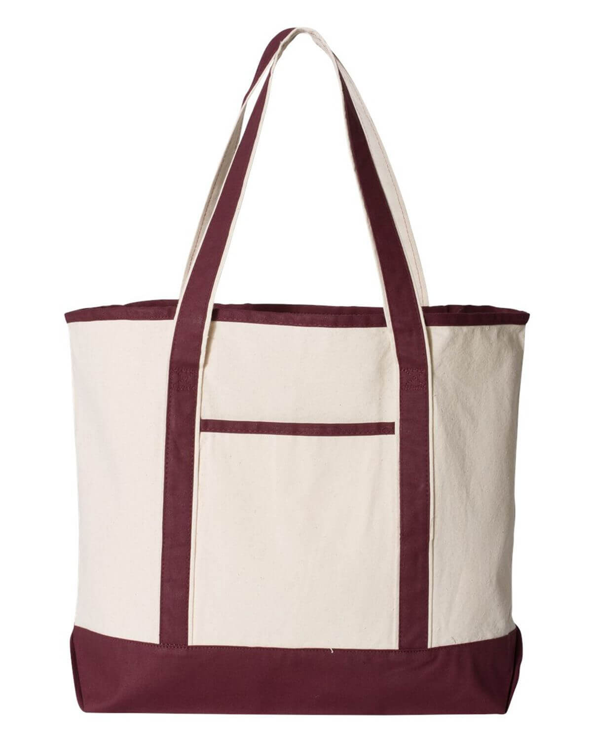 Q1500 Q-Tees 34.6L Large Canvas Deluxe Tote Zoom Image