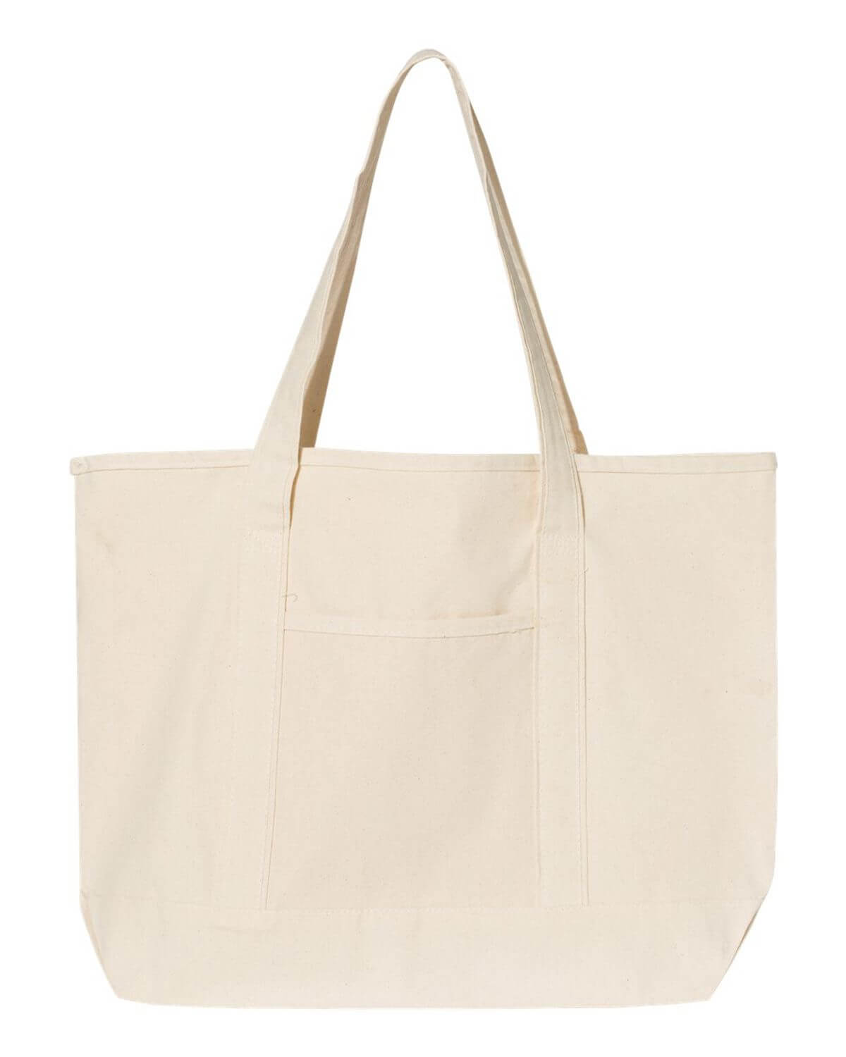 Q1500 Q-Tees 34.6L Large Canvas Deluxe Tote