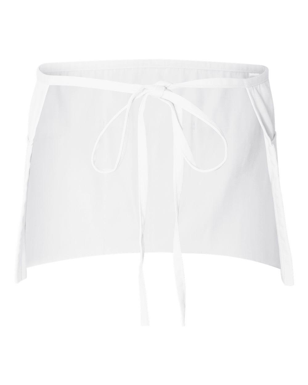 Q2115 Q-Tees Waist Apron with Pockets - Back Image