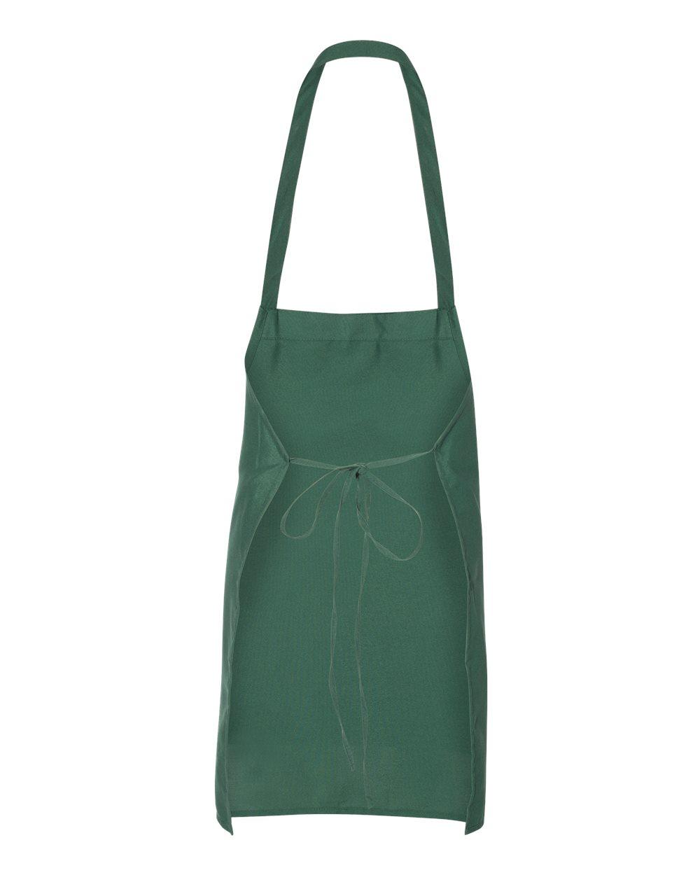 Q4010 Q-Tees Bib Apron - Back Image