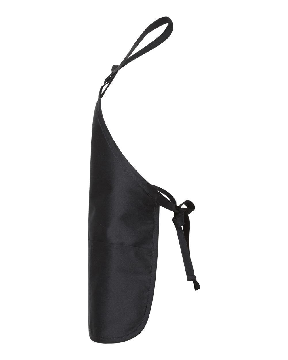 Q4250 Q-Tees Full-Length Apron with Pouch Pocket - Siide Image