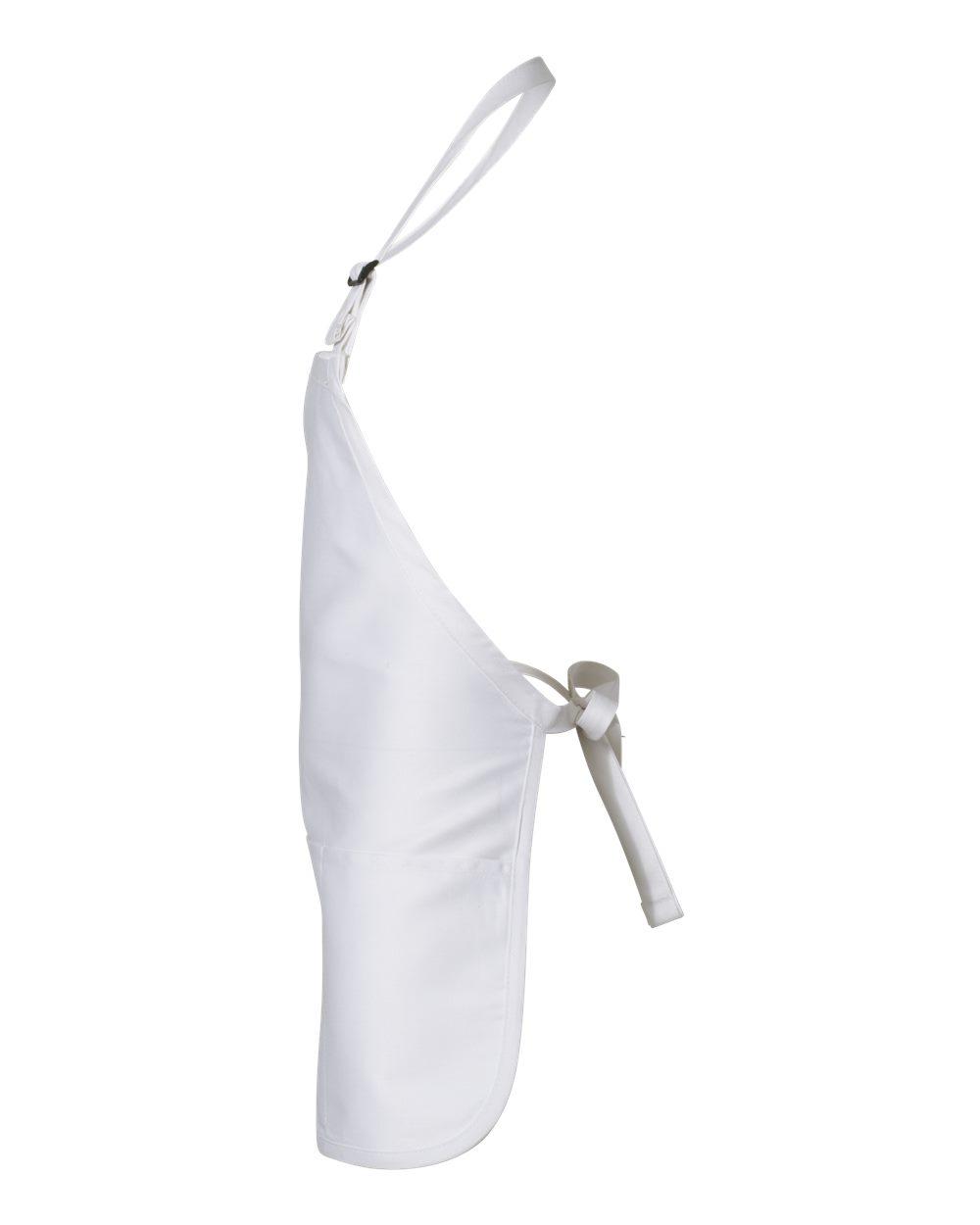 Q4250 Q-Tees Full-Length Apron with Pouch Pocket - Siide Image