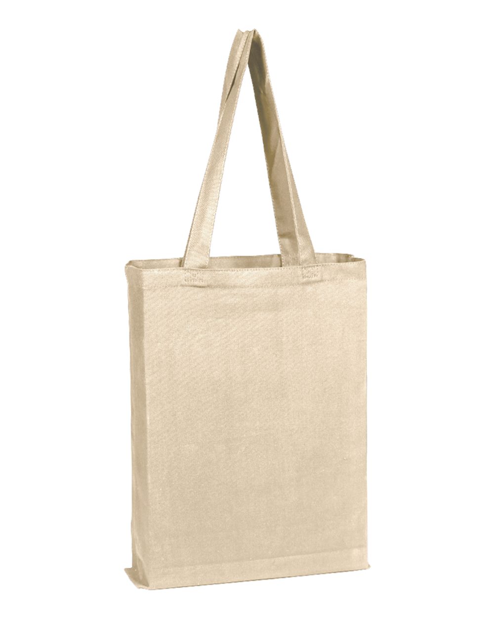 Q800GS Q-Tees Canvas Gusset Promotional Tote