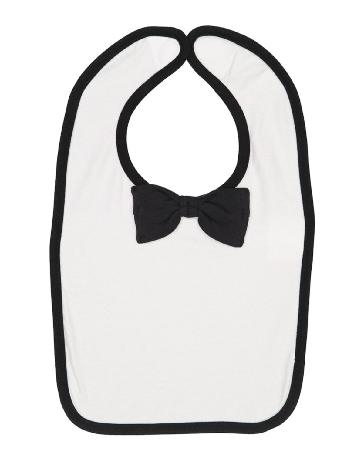 1002 Rabbit Skins Infant Baby Rib Bow Tie Bib