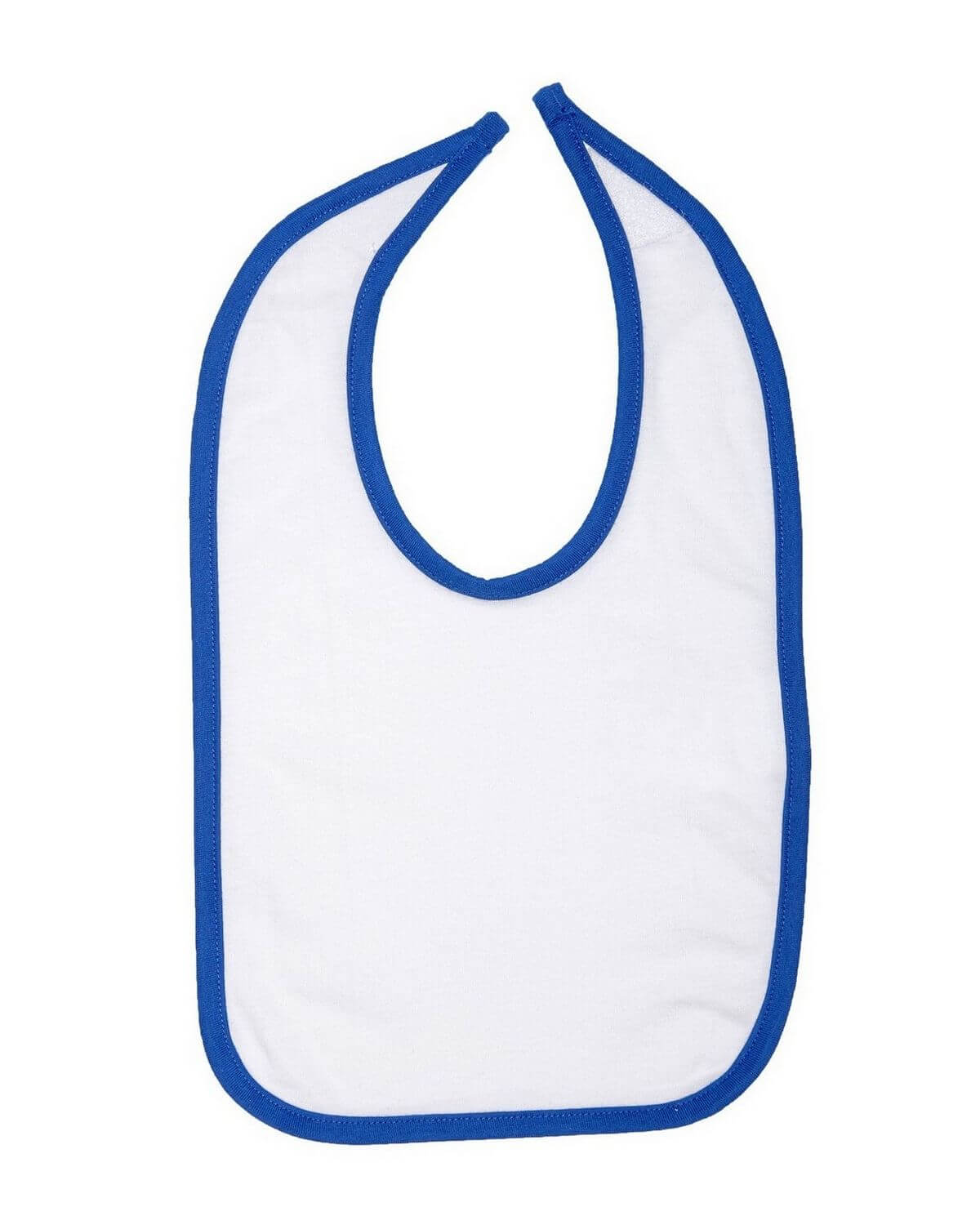 1004 Rabbit Skins Infant Contrast Trim Premium Jersey Bib Zoom Image